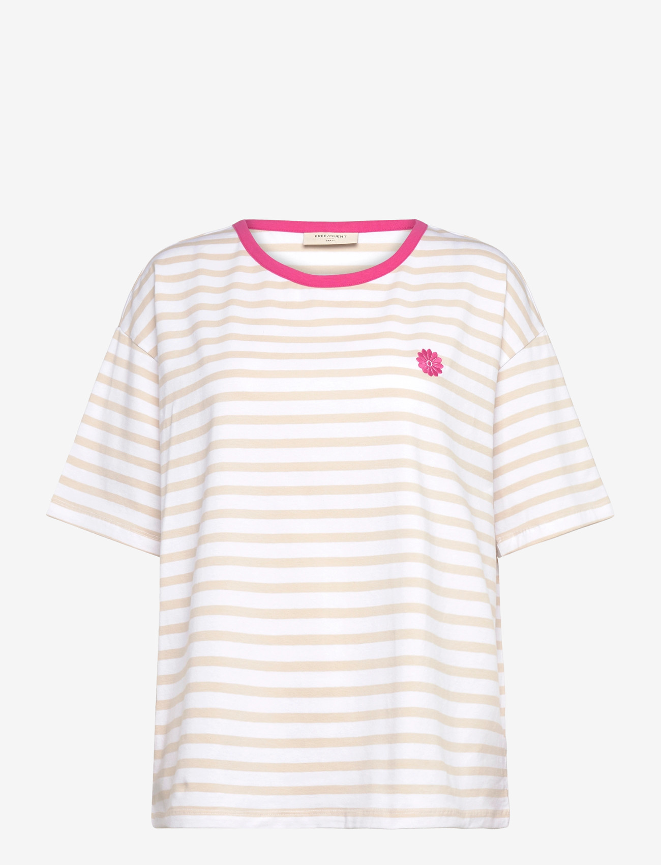 FREE/QUENT - FQFENJAL-TEE - die niedrigsten preise - brilliant white w. moonbeam - 0