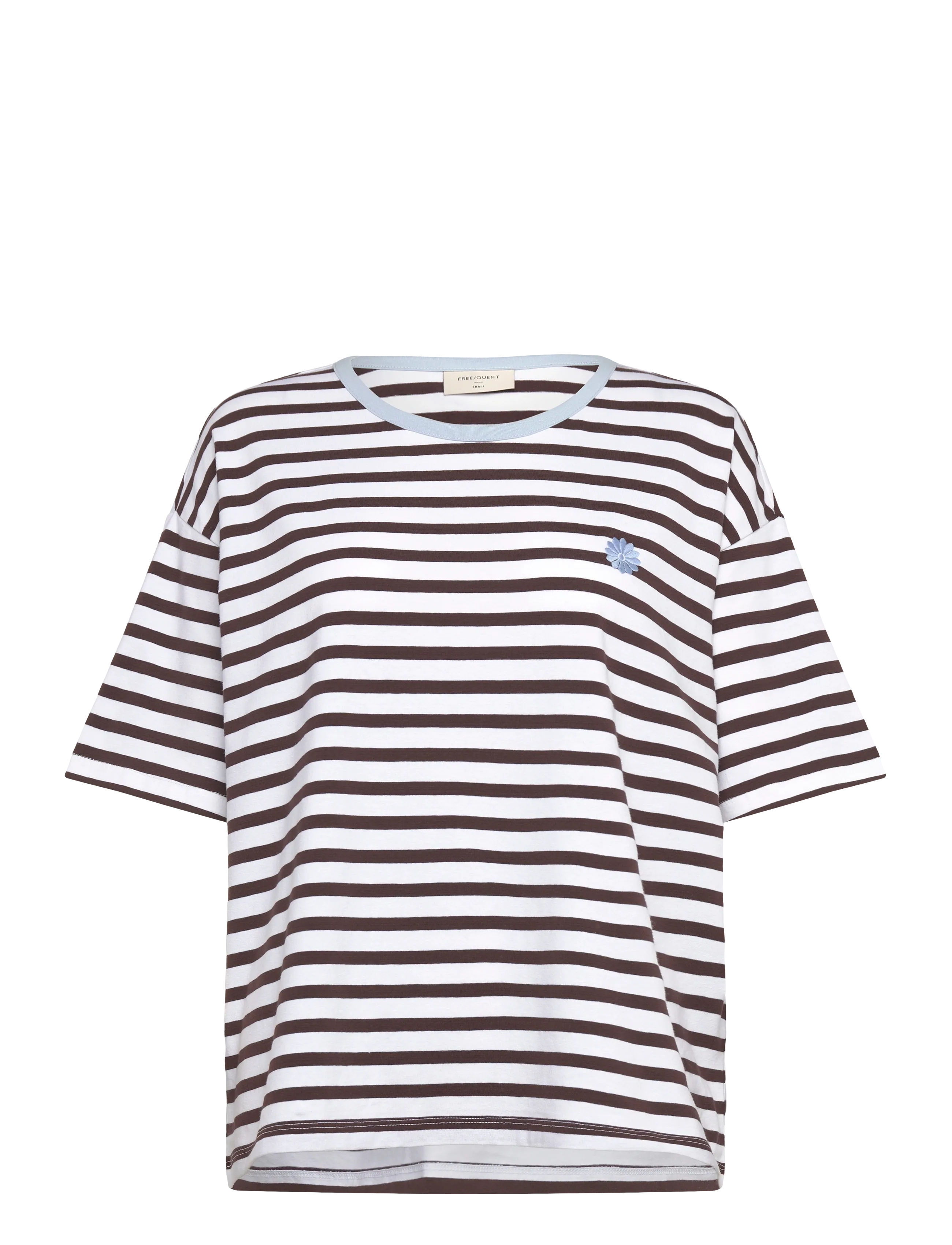 FREE/QUENT Fqfenjal-Tee Weiß - S - Damen