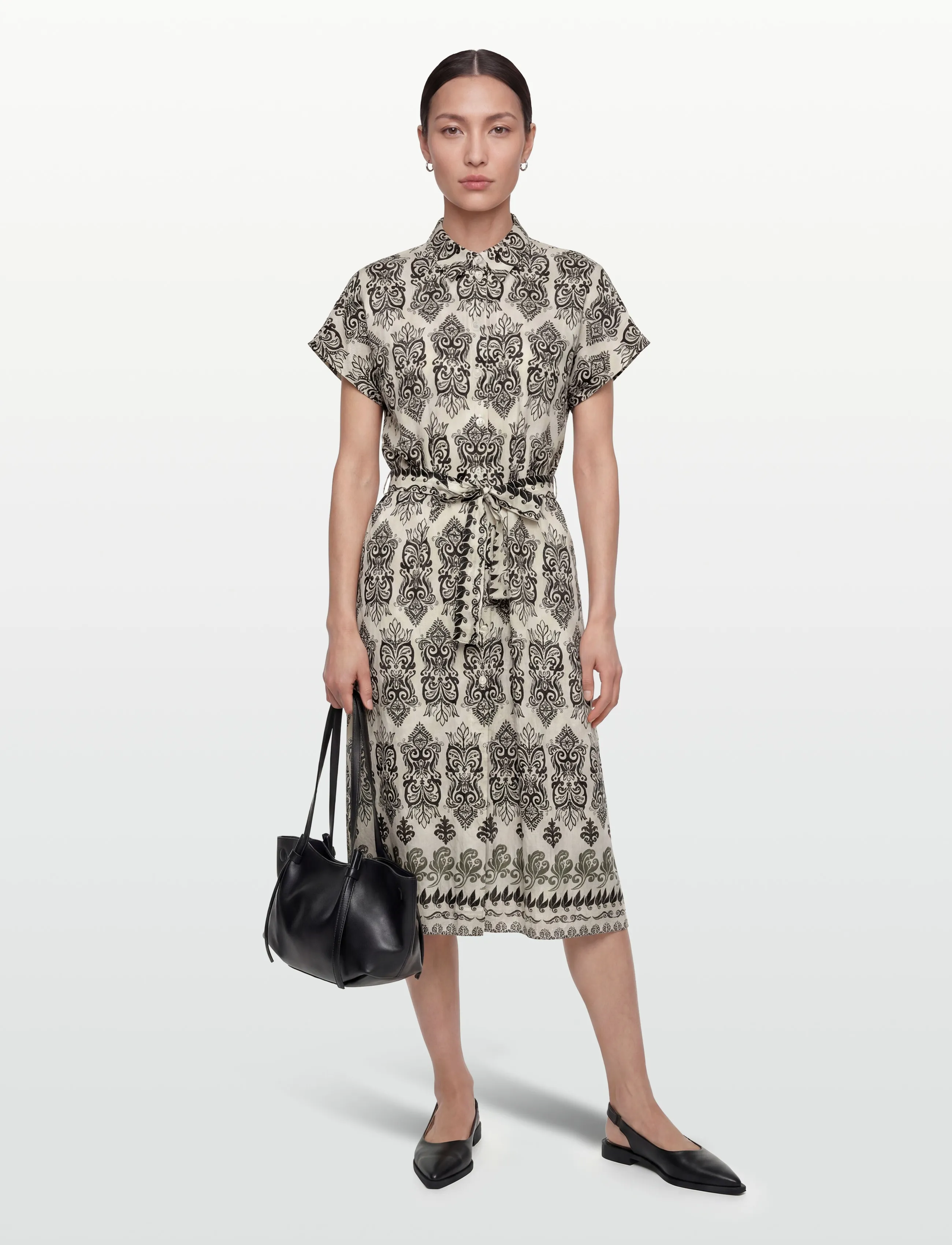 FREE/QUENT - FQJONY-DRESS - laveste priser - moonbeam w. black - 0