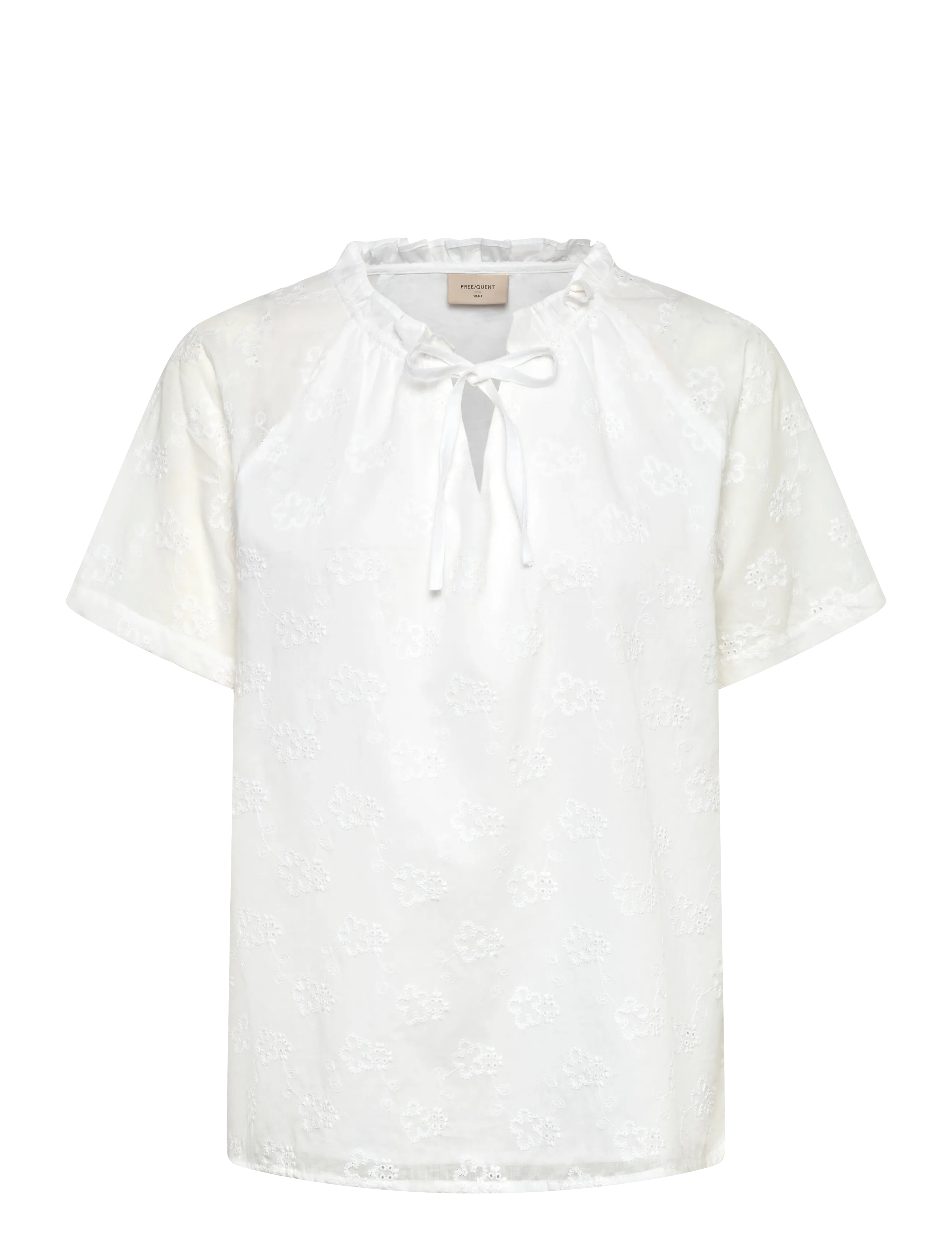 FREE/QUENT FQIDENA-BLOUSE - Bluser - BRILLIANT WHITE / white
