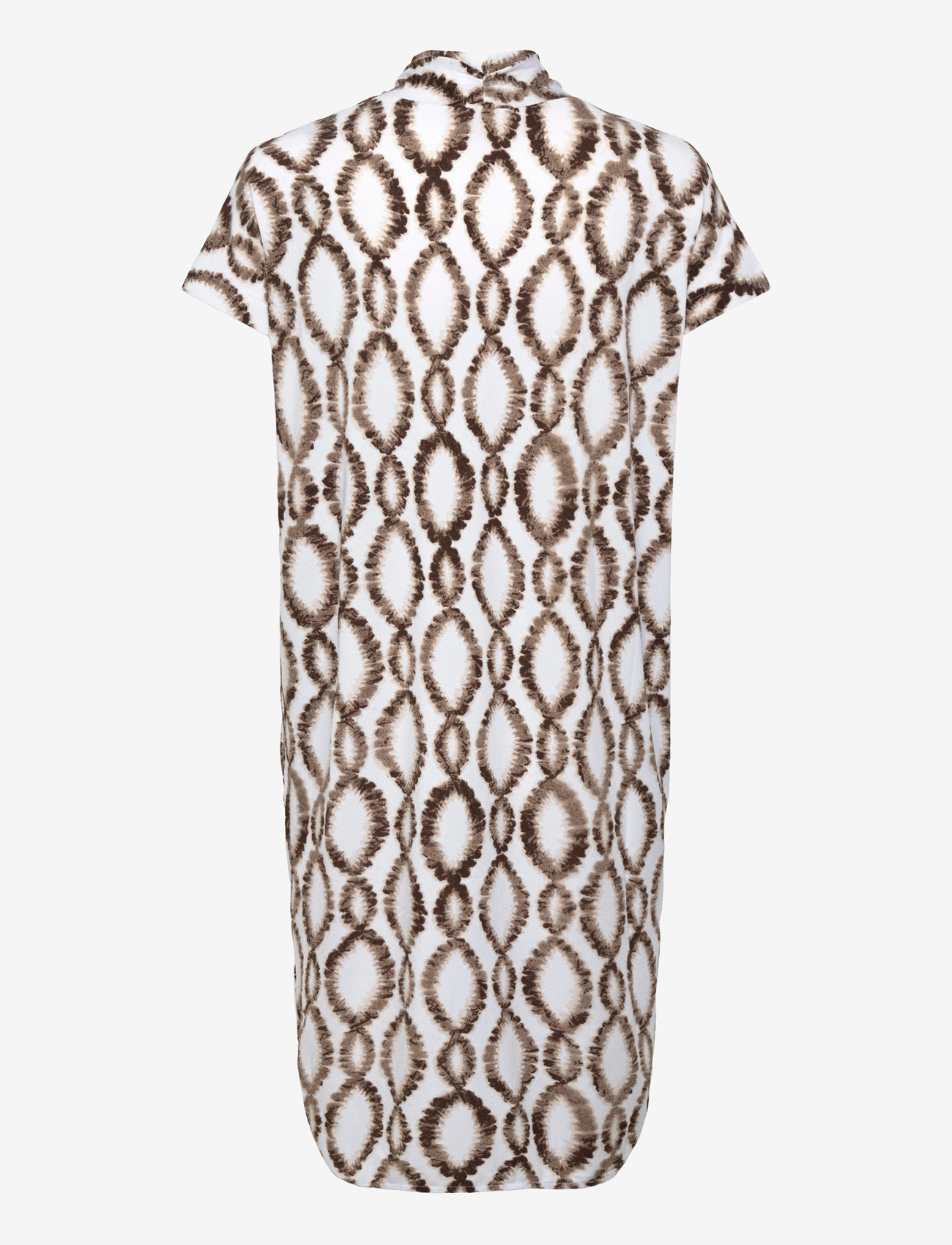 FREE/QUENT - FQFLOI-DRESS - midi kjoler - brilliant white w. coffee bean - 2