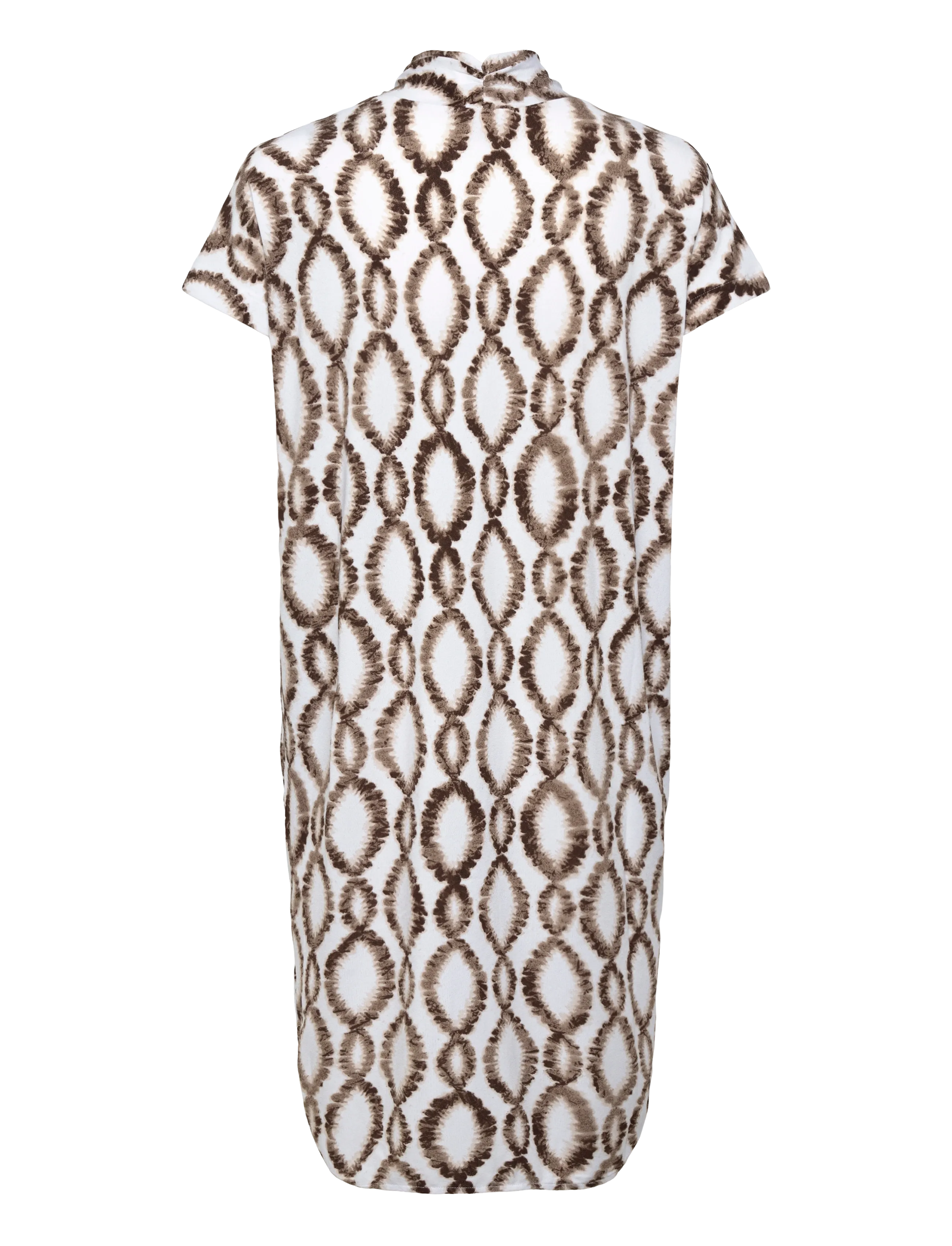 FREE/QUENT - FQFLOI-DRESS - midi dresses - brilliant white w. coffee bean - 2