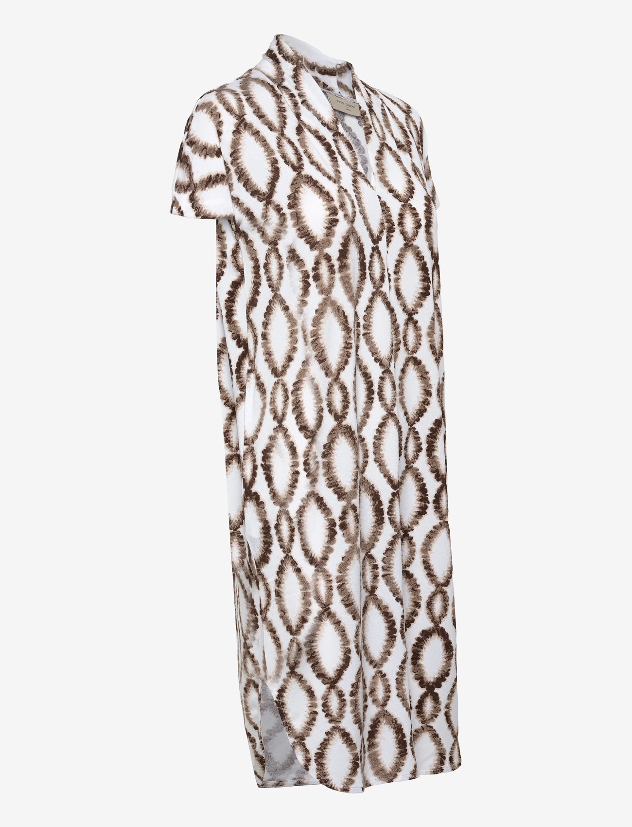 FREE/QUENT - FQFLOI-DRESS - midi kjoler - brilliant white w. coffee bean - 3