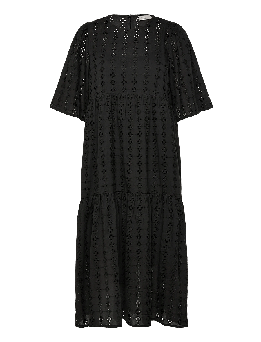 FREE/QUENT - FQLONDA-DRESS - sommerkleider - black - 1