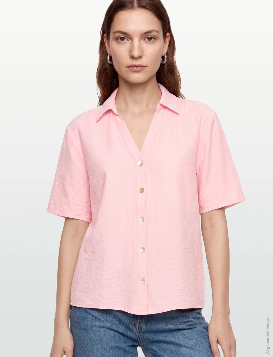 FREE/QUENT - FQCELLO-SHIRT - lühikeste varrukatega särgid - ballerina - 3