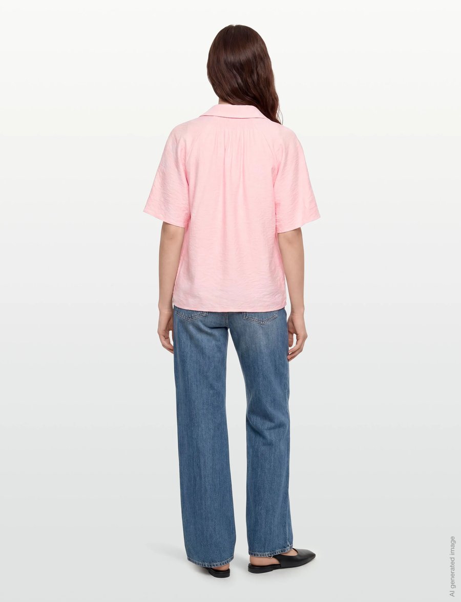 FREE/QUENT - FQCELLO-SHIRT - lühikeste varrukatega särgid - ballerina - 4