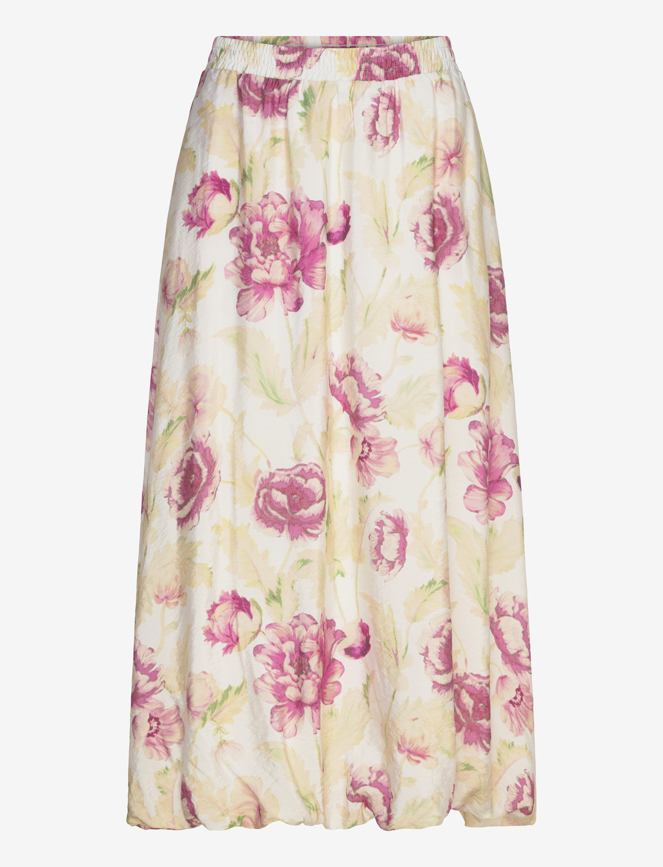 FREE/QUENT - FQMAISE-SKIRT - maxi nederdele - brilliant white w. ballerina - 1