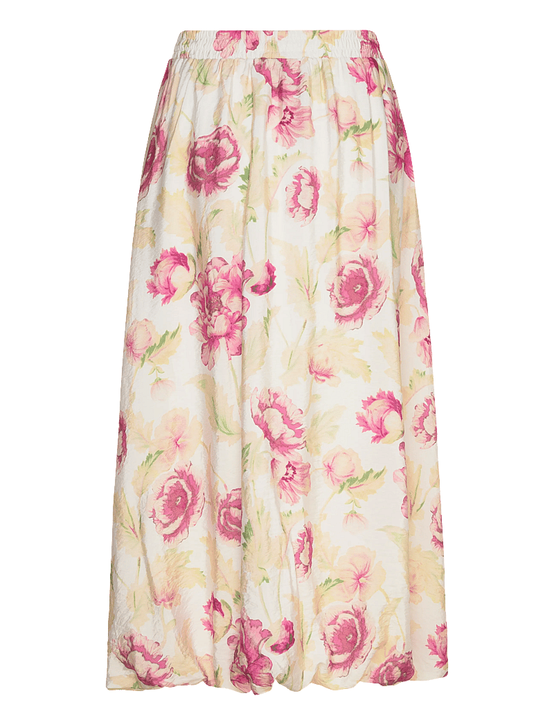 FREE/QUENT - FQMAISE-SKIRT - maxi nederdele - brilliant white w. ballerina - 2