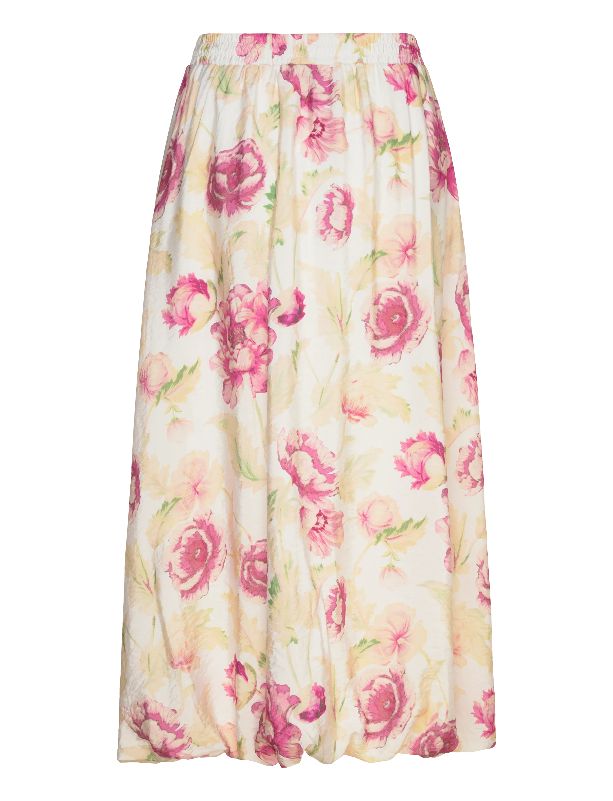 FREE/QUENT - FQMAISE-SKIRT - maxi skirts - brilliant white w. ballerina - 2