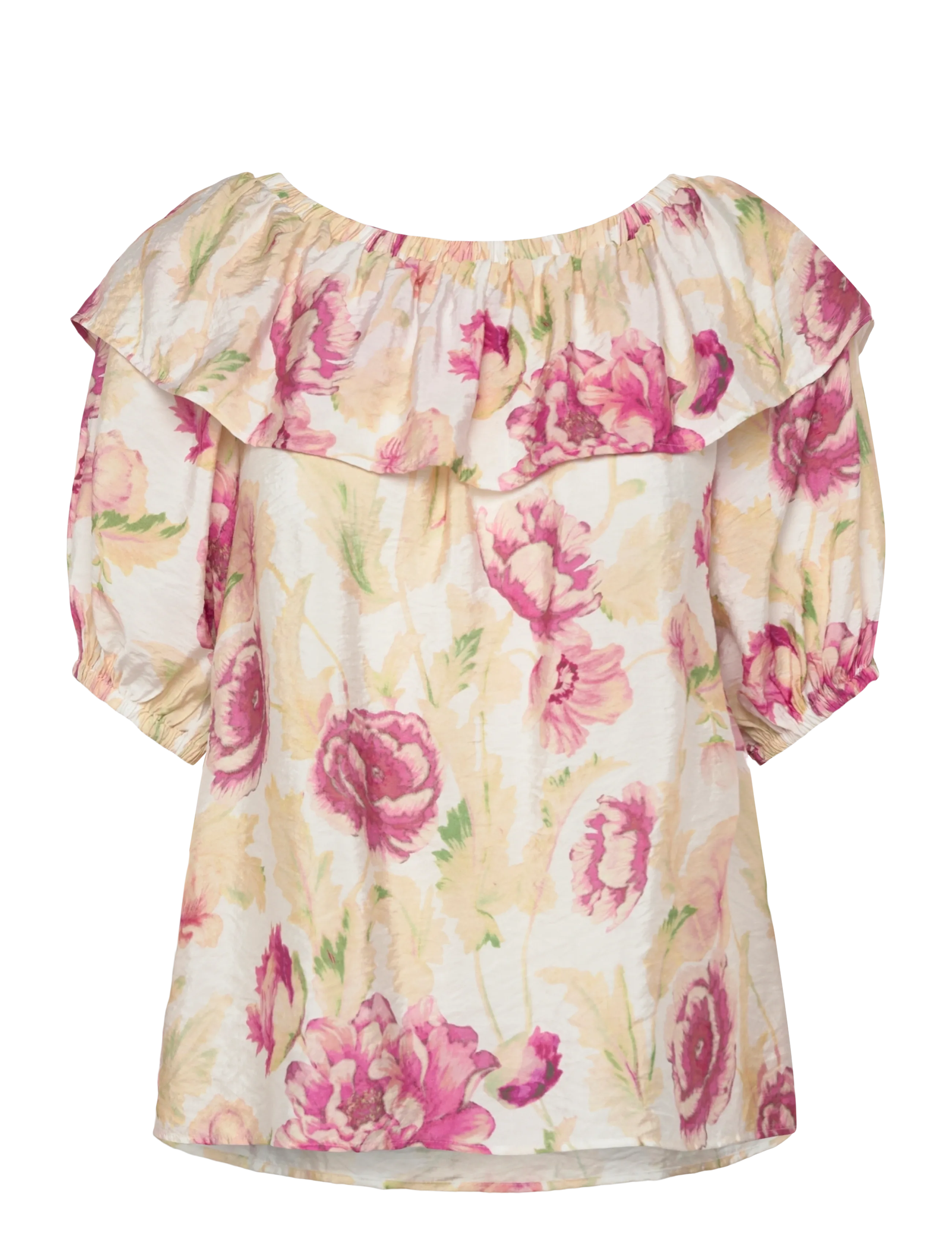 FREE/QUENT FQMAISE-BLOUSE - Blusar & Skjortor - BRILLIANT WHITE W. BALLERINA / white