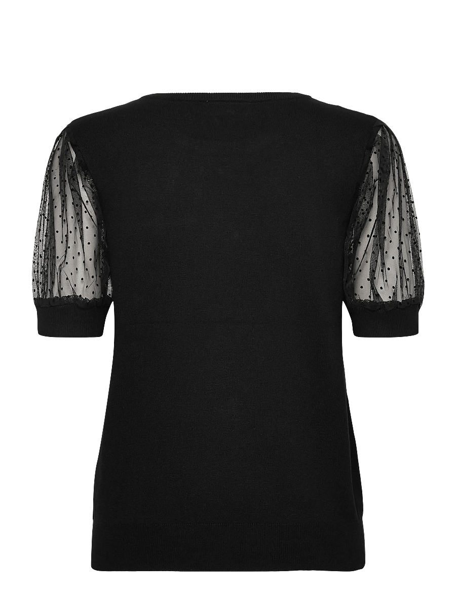 FREE/QUENT - FQDOTKA-PULLOVER - striktrøjer - black - 2