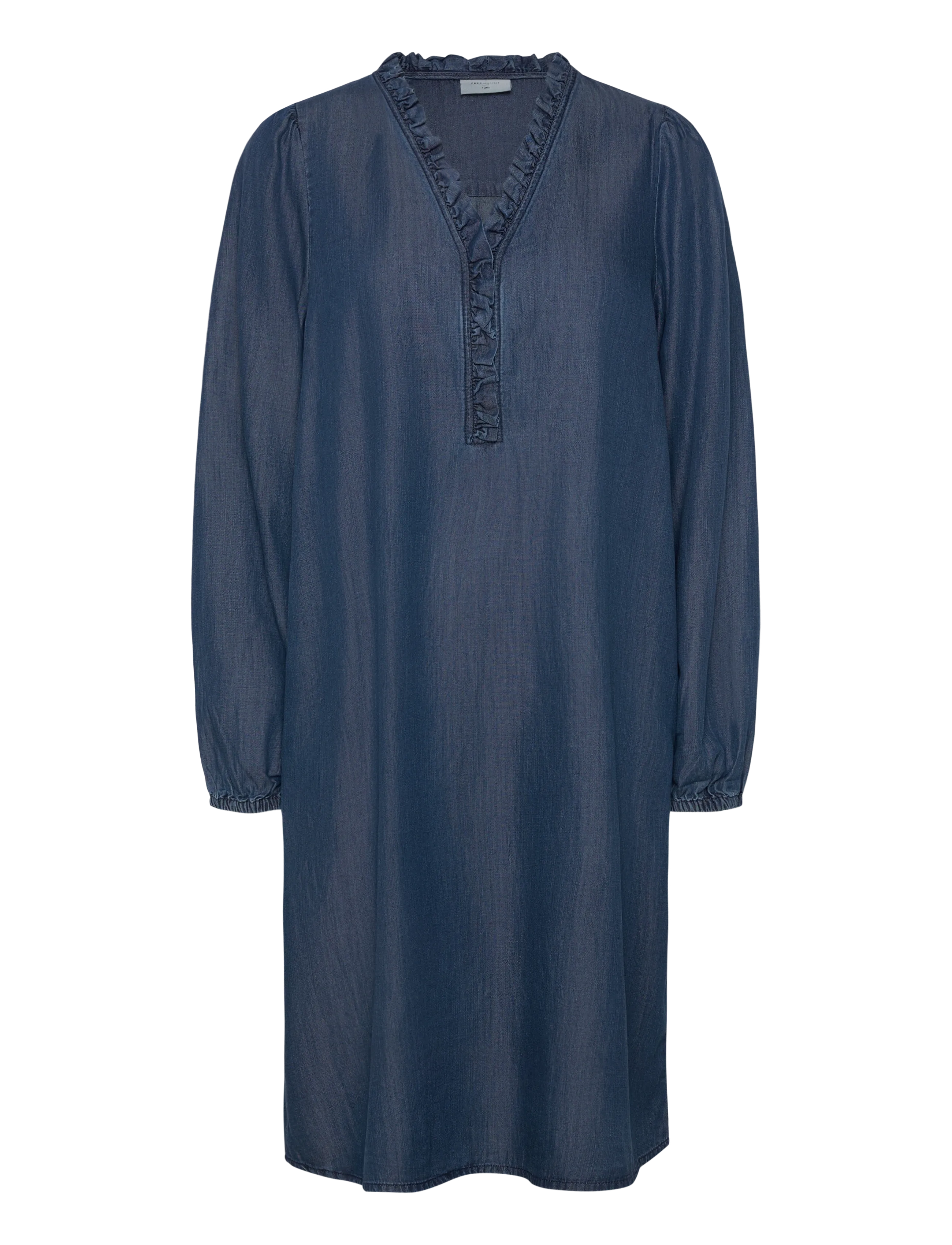 FREE/QUENT FQWILKE-DRESS - Denimkjoler - MEDIUM BLUE DENIM / blue