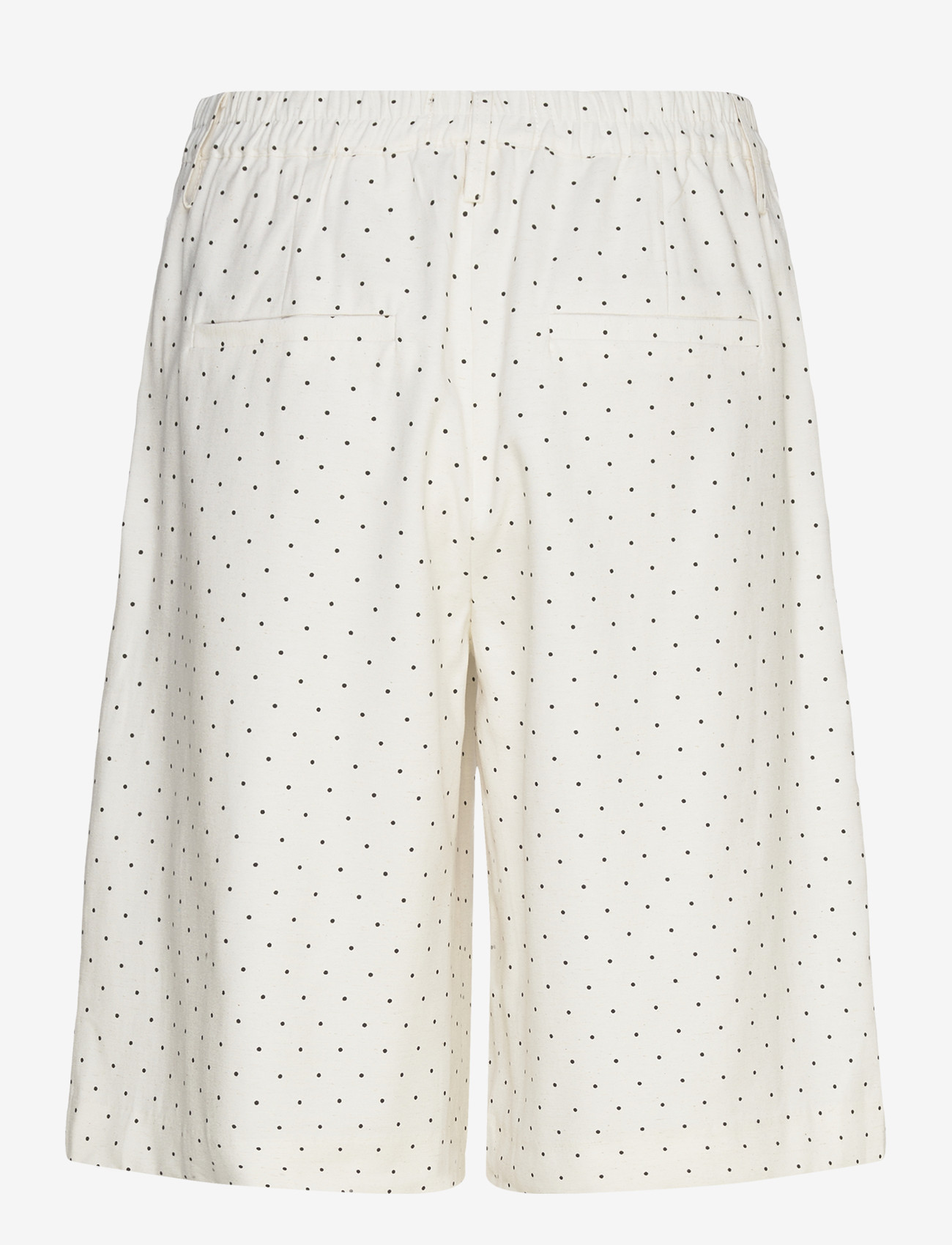 FREE/QUENT - FQANYA-SHORTS - casual shorts - star off-white w. black - 2