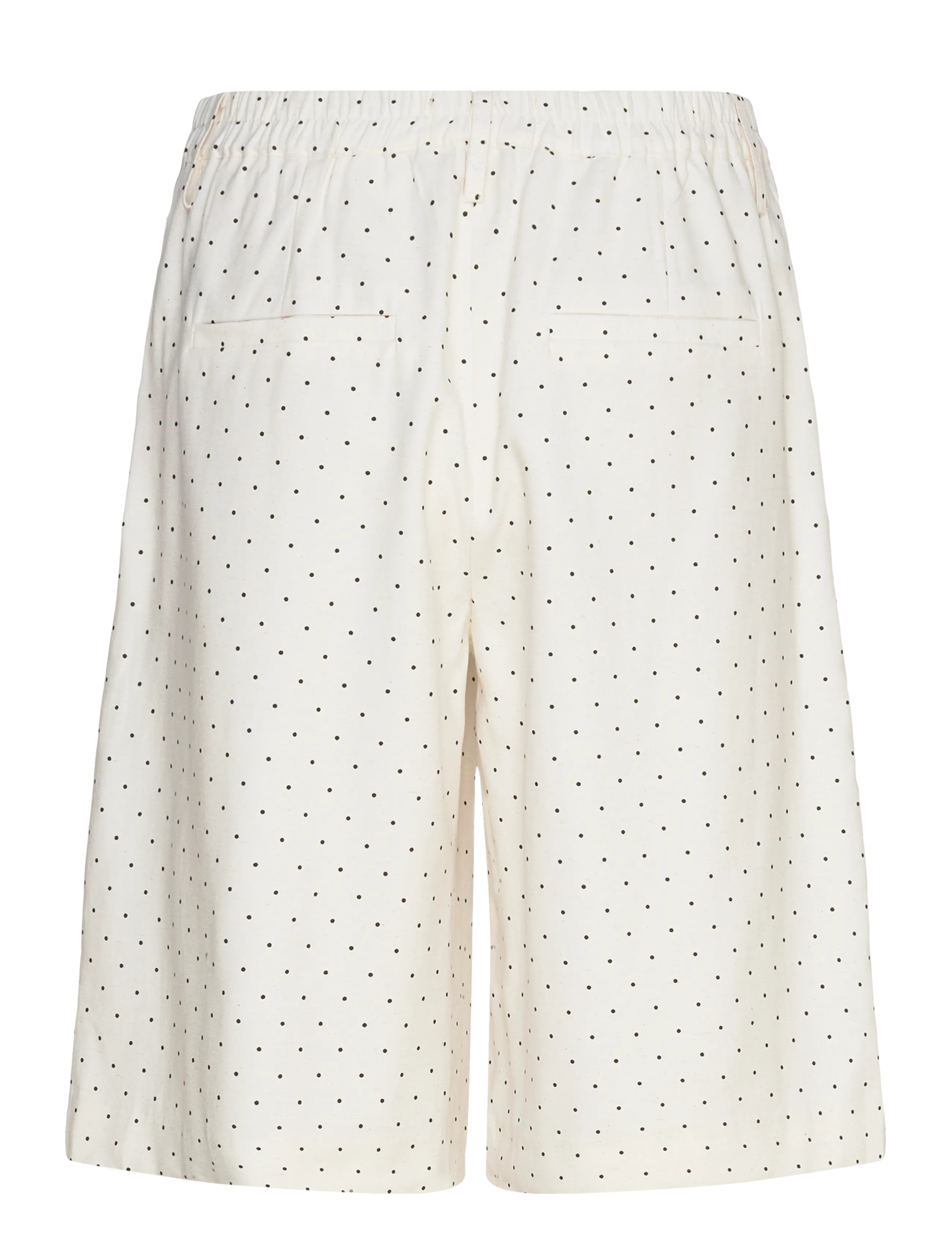 FREE/QUENT - FQANYA-SHORTS - casual shorts - star off-white w. black - 2