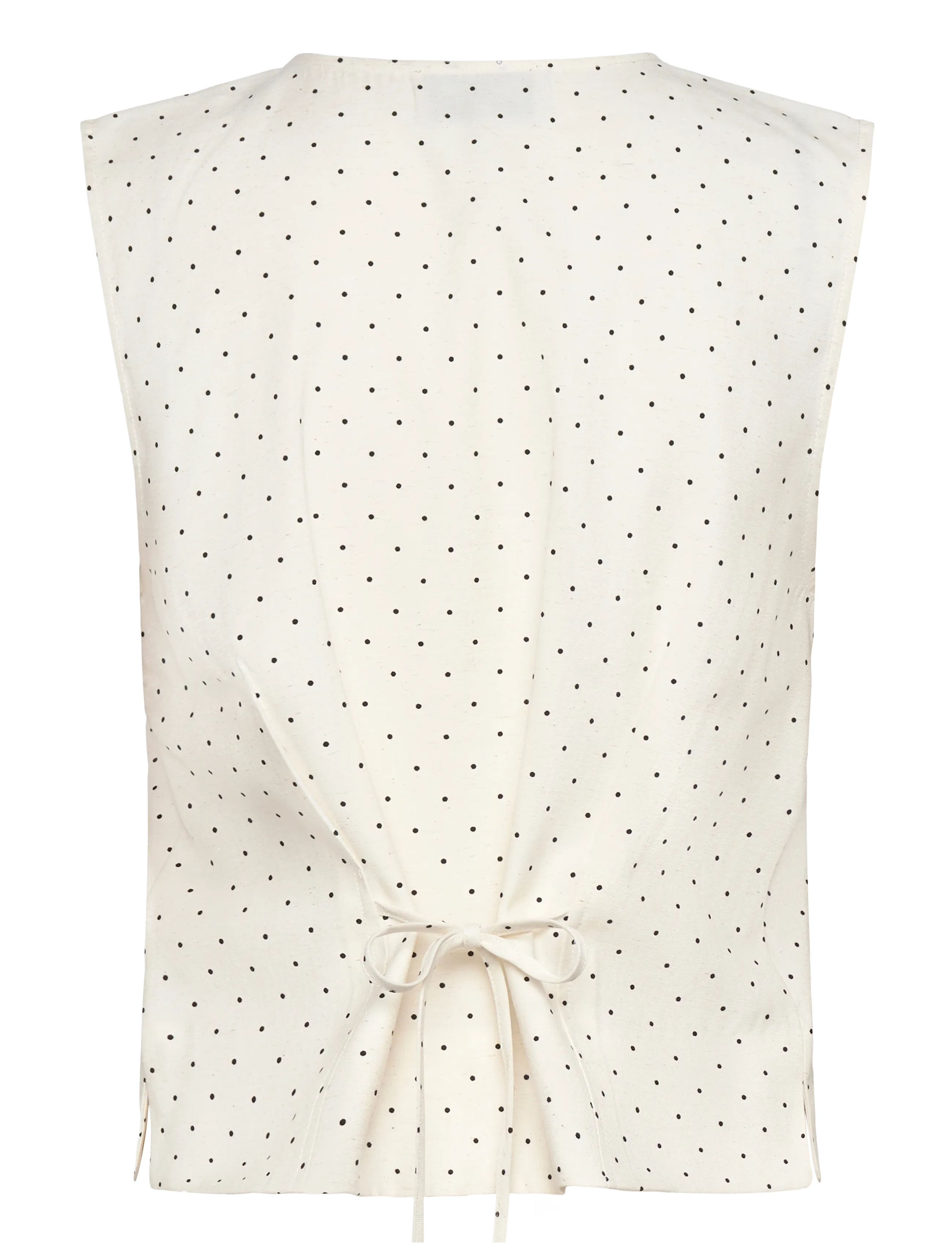 FREE/QUENT - FQANYA-WAISTCOAT - veste - star off-white w. black - 2