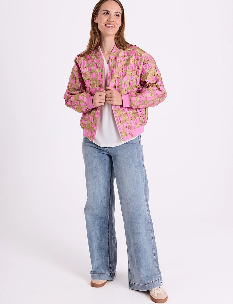 FREE/QUENT - FQFLOWY-JACKET - frühlingsjacken - pale mauve w. wild orchid - 0