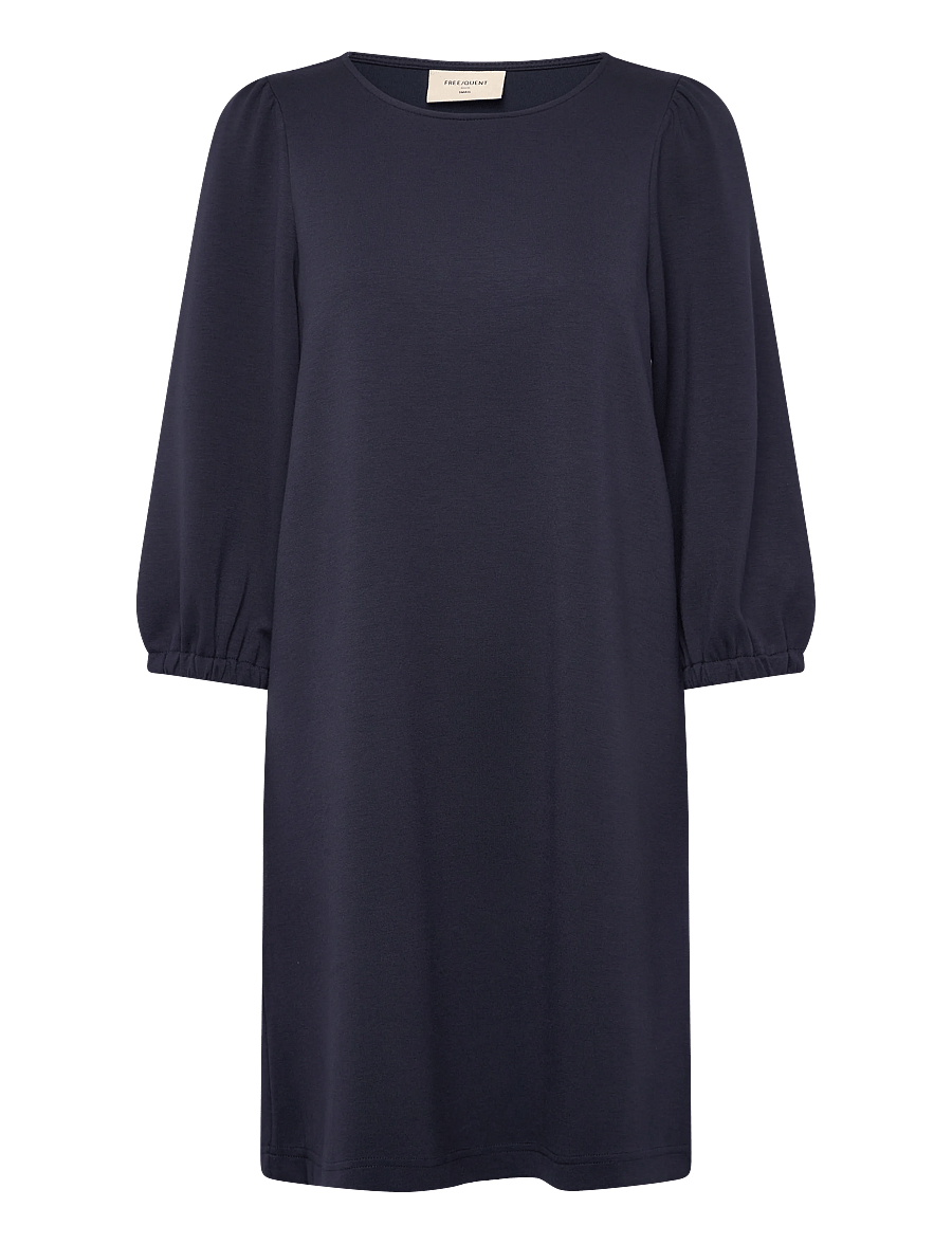 FREE/QUENT - FQLUCINDA-DRESS - midikleidid - navy blazer - 1