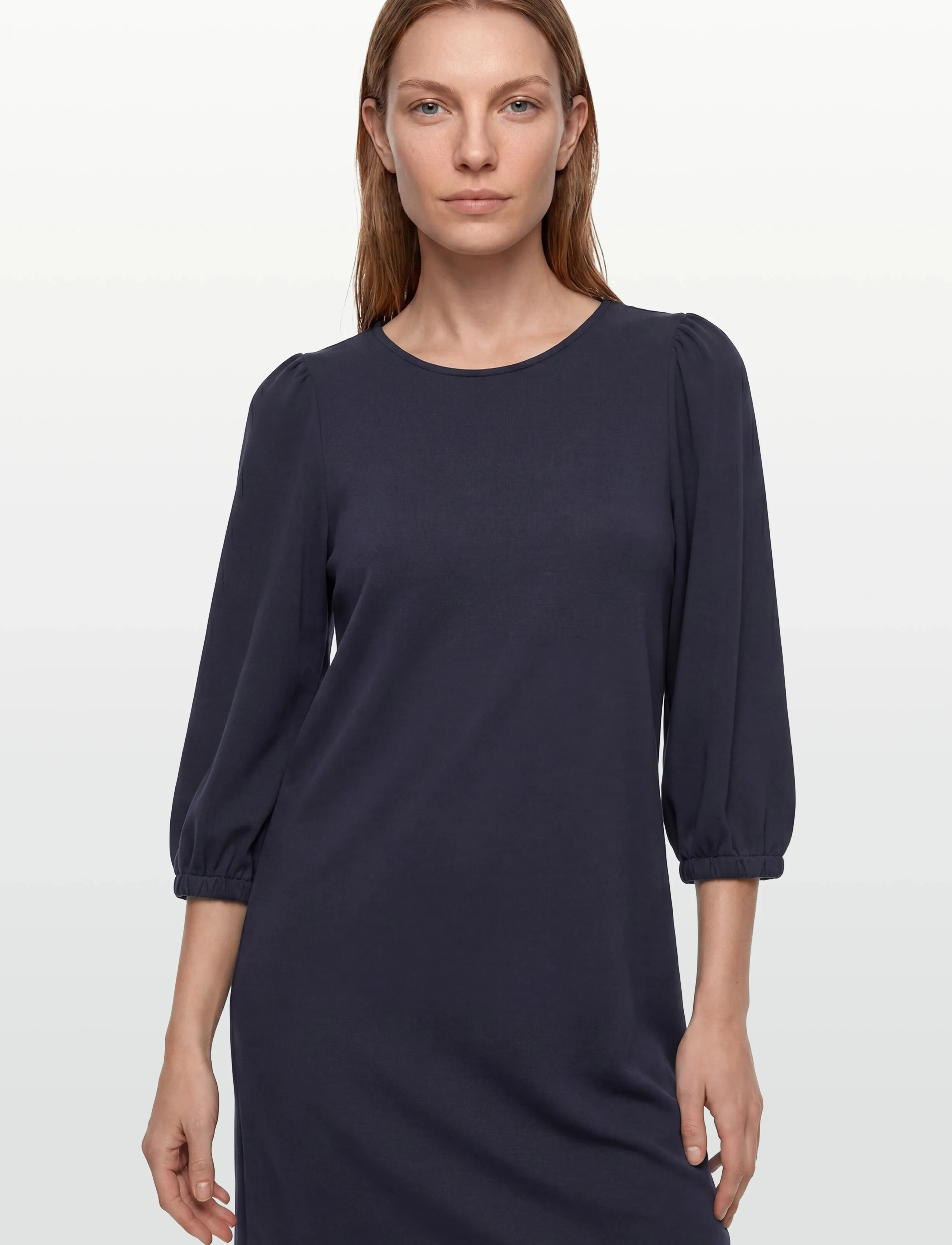 FREE/QUENT - FQLUCINDA-DRESS - midikleidid - navy blazer - 3