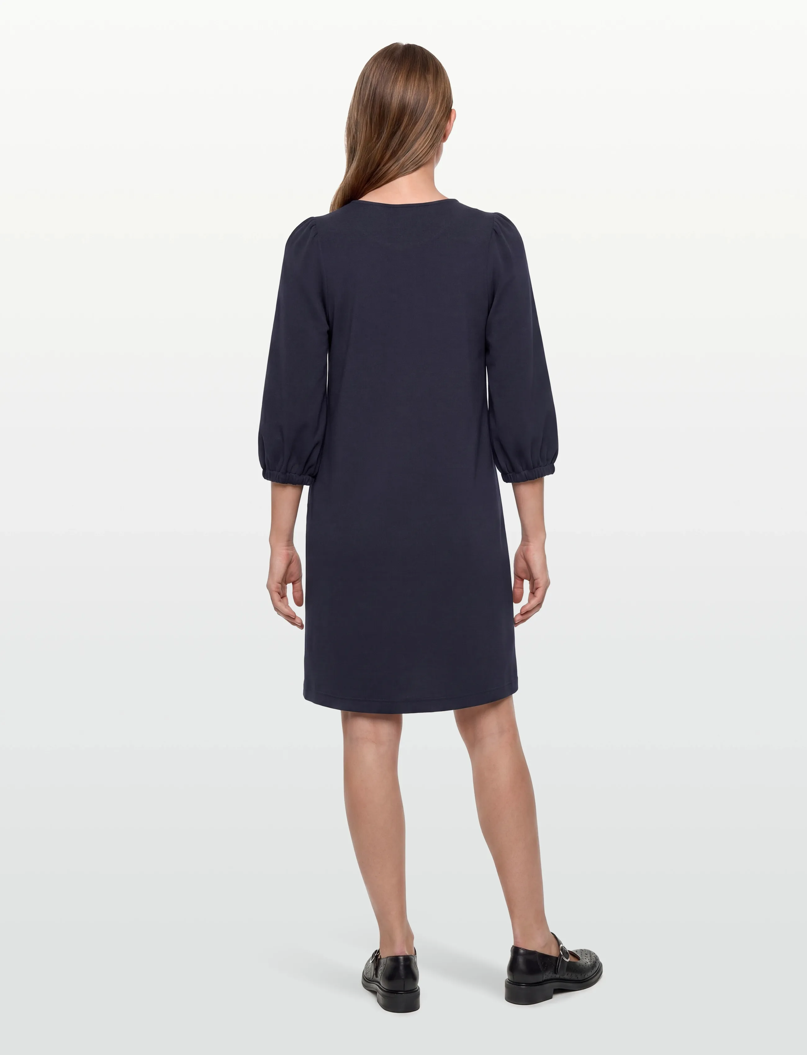 FREE/QUENT - FQLUCINDA-DRESS - midikleidid - navy blazer - 4