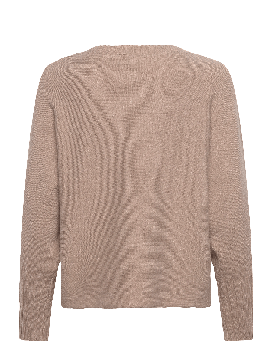 FREE/QUENT - FQVISIT-PULLOVER - pulls - simply taupe mel. - 1