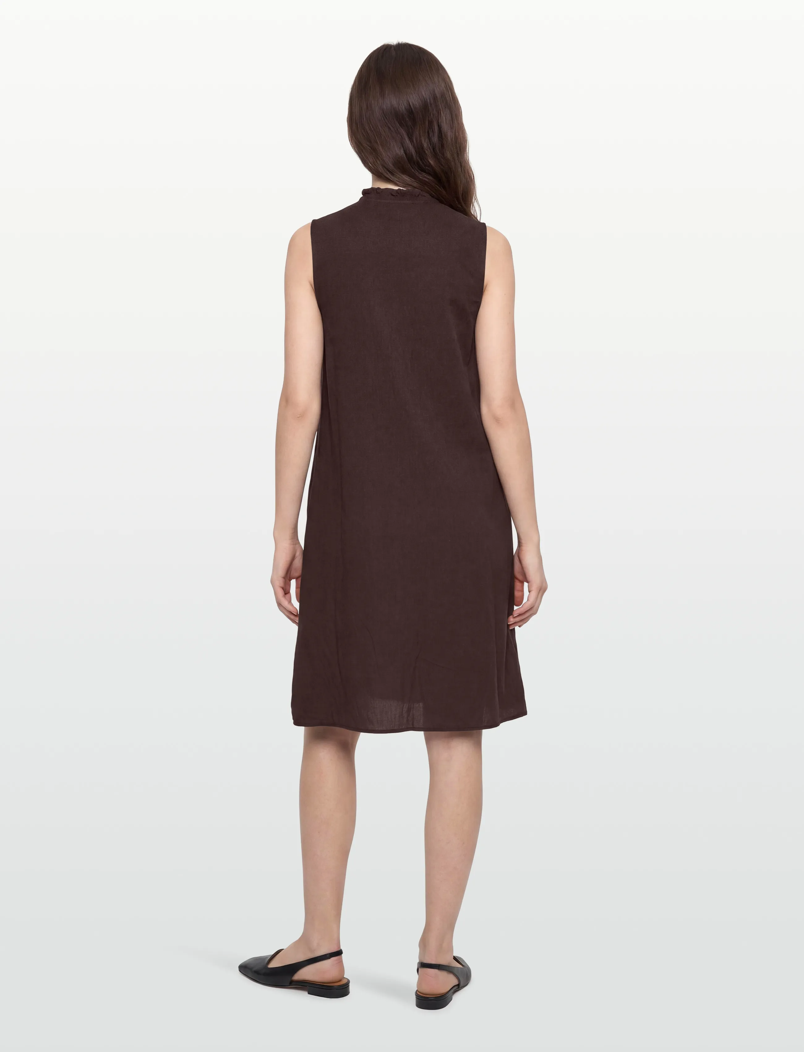 FREE/QUENT - FQESALLY-DRESS - midi kjoler - coffee bean - 5
