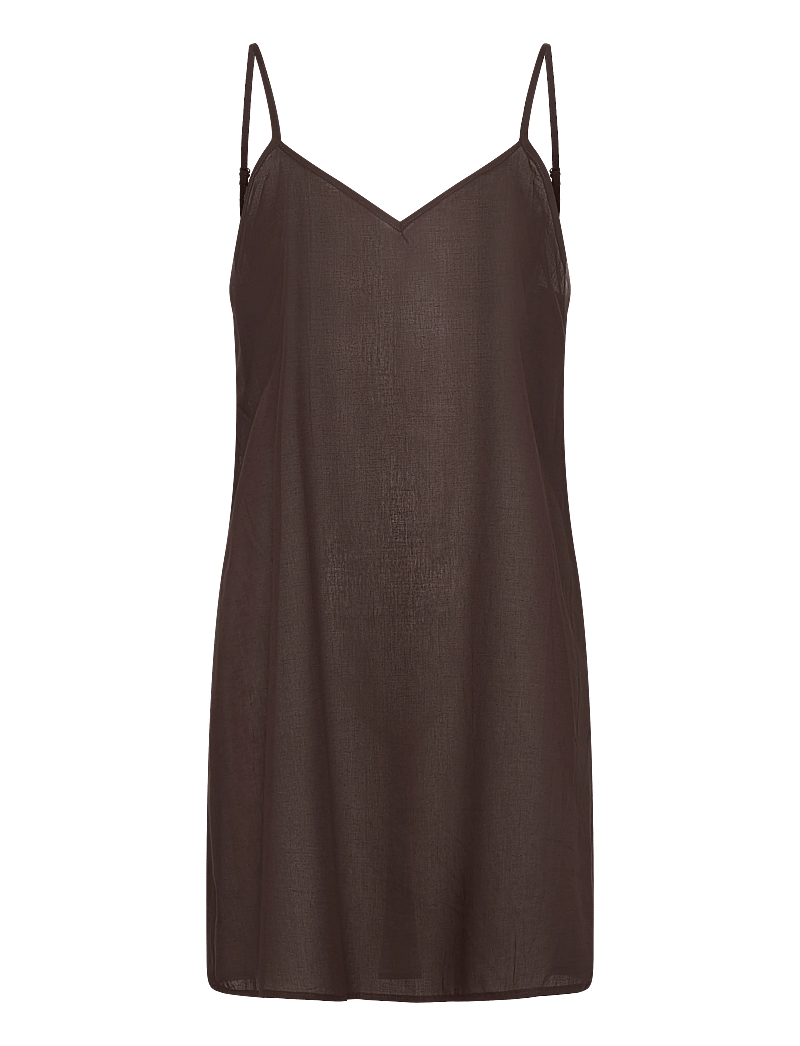 FREE/QUENT - FQESALLY-DRESS - midi kjoler - coffee bean - 2