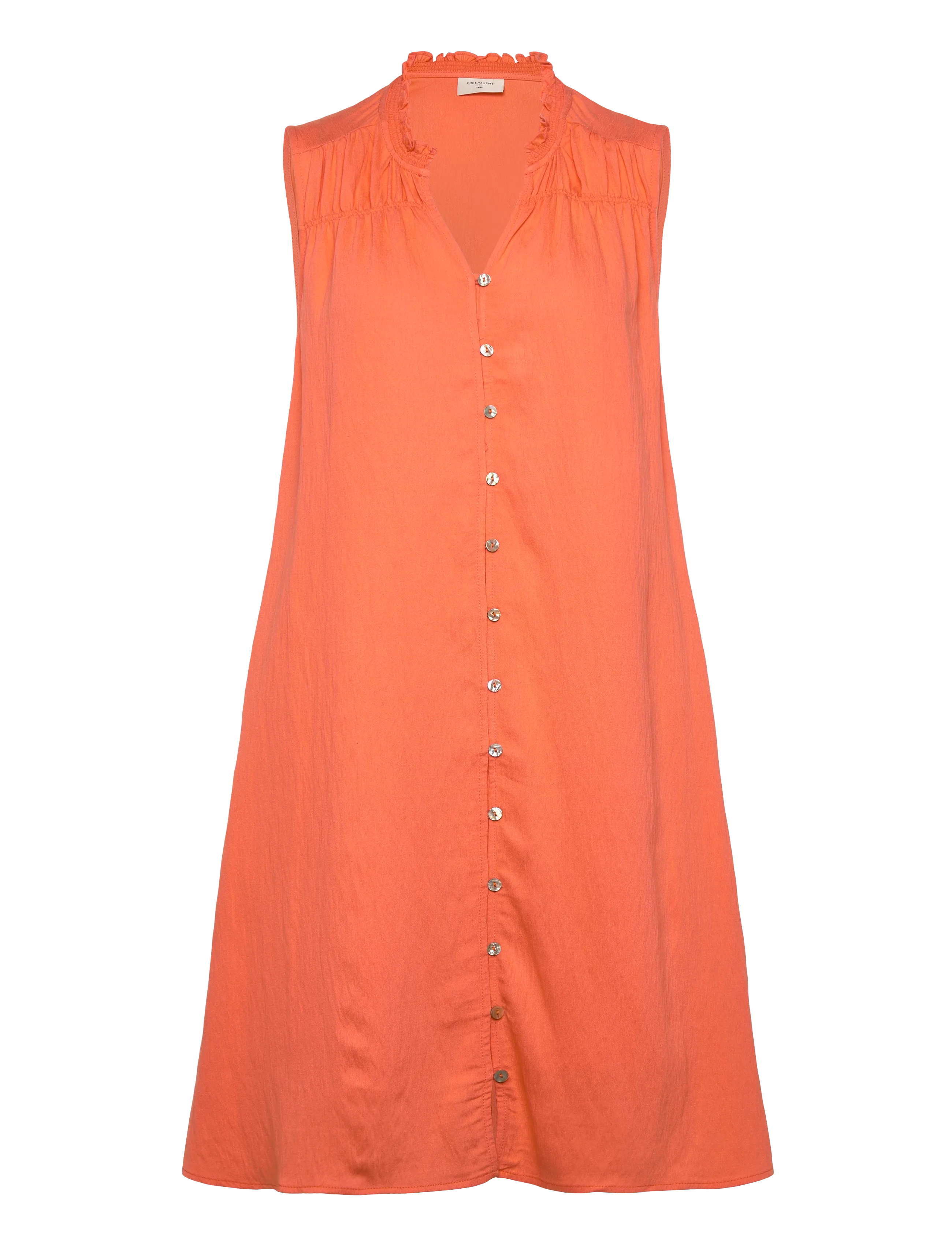FREE/QUENT FQESALLY-DRESS - Freequent - FRESH SALMON / coral