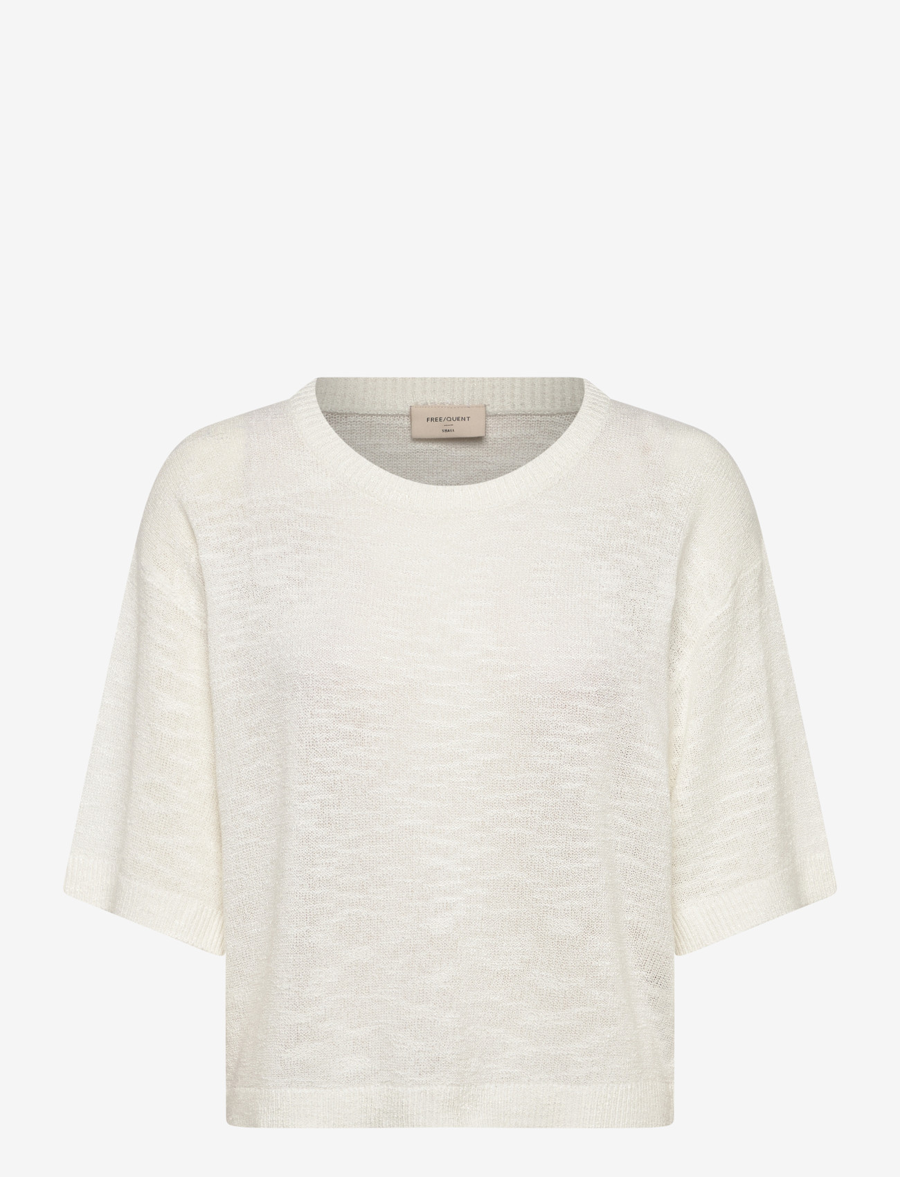 FREE/QUENT - FQVICKI-PULLOVER - stickade tröjor - brilliant white - 1