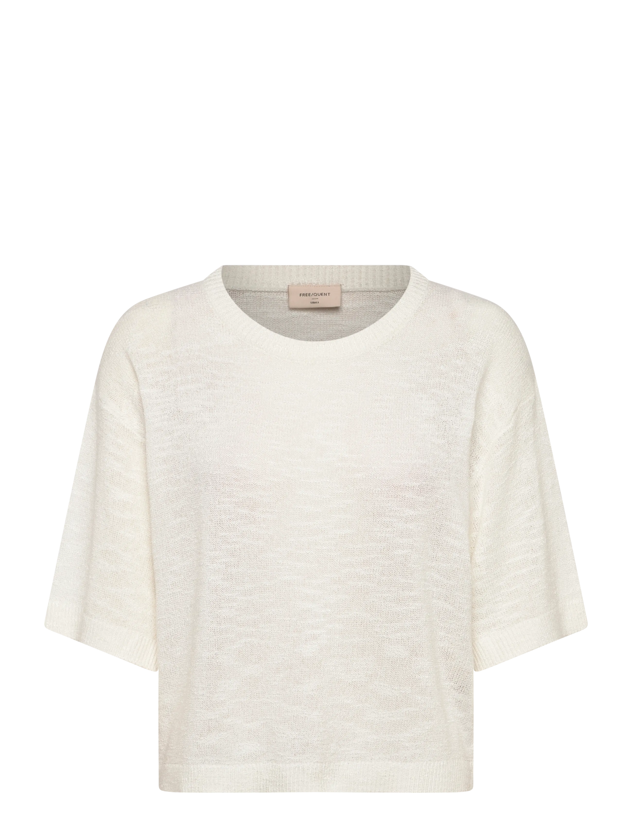 FREE/QUENT FQVICKI-PULLOVER - Pullover - BRILLIANT WHITE / white