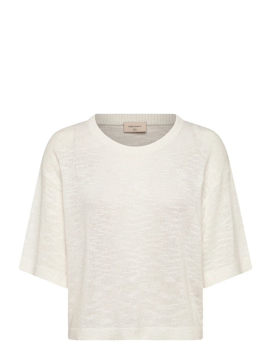 FREE/QUENT - FQVICKI-PULLOVER - swetry - brilliant white - 1