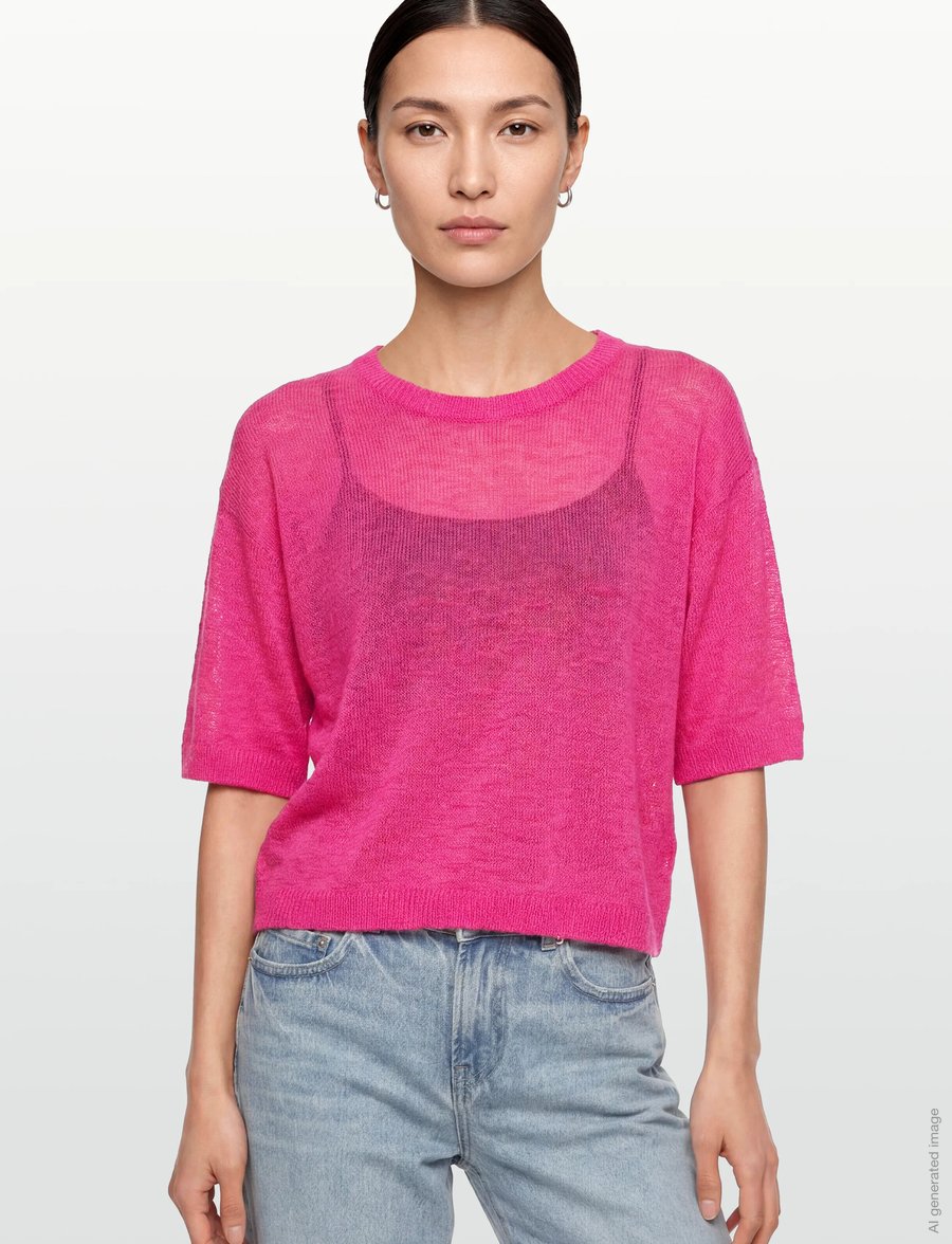 FREE/QUENT - FQVICKI-PULLOVER - striktrøjer - fuchsia purple - 3