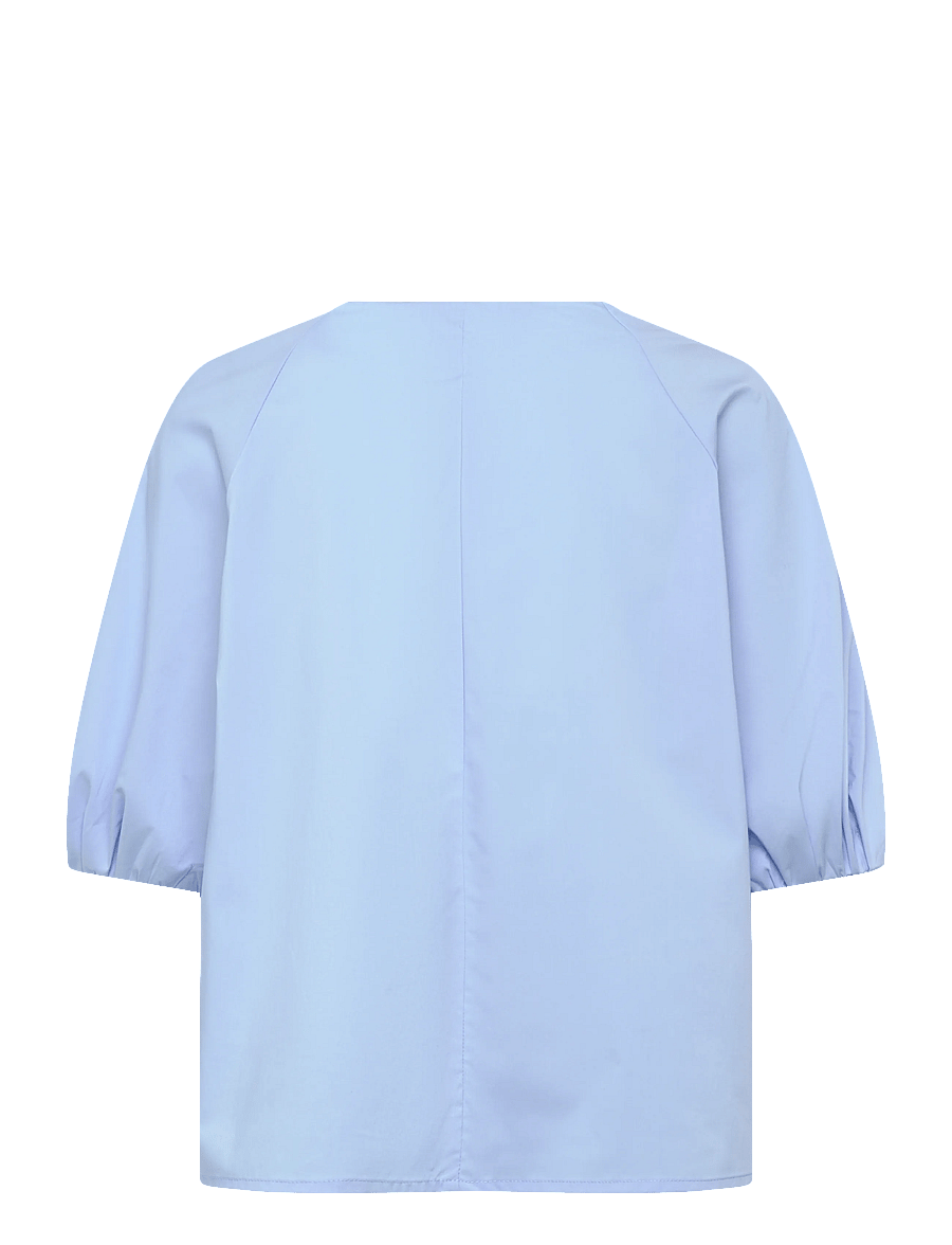 FREE/QUENT - FQESSENNY-BLOUSE - lühikeste varrukatega pluusid - blue bell - 2