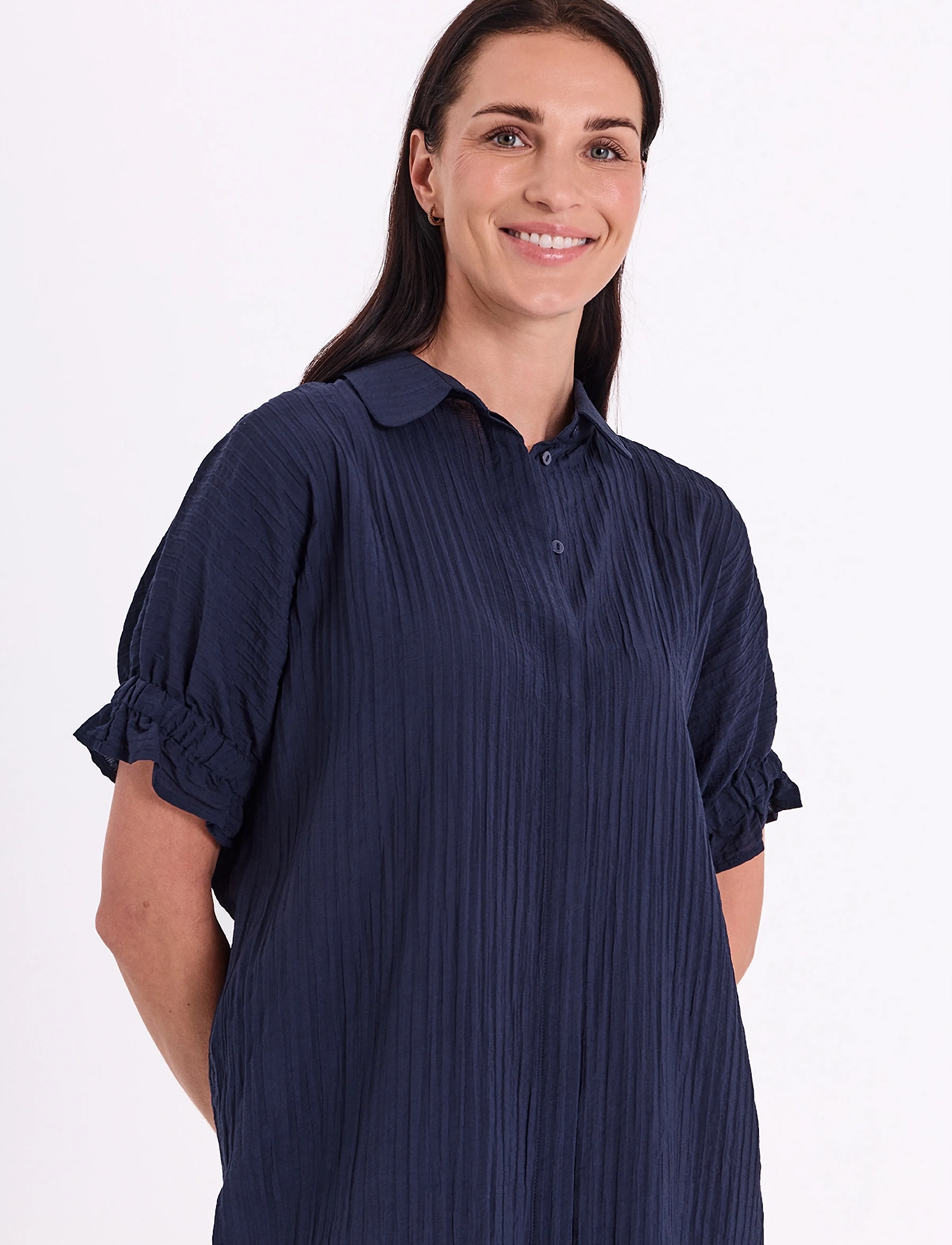 FREE/QUENT - FQESFINNI-DRESS - suvekleidid - navy blazer - 3