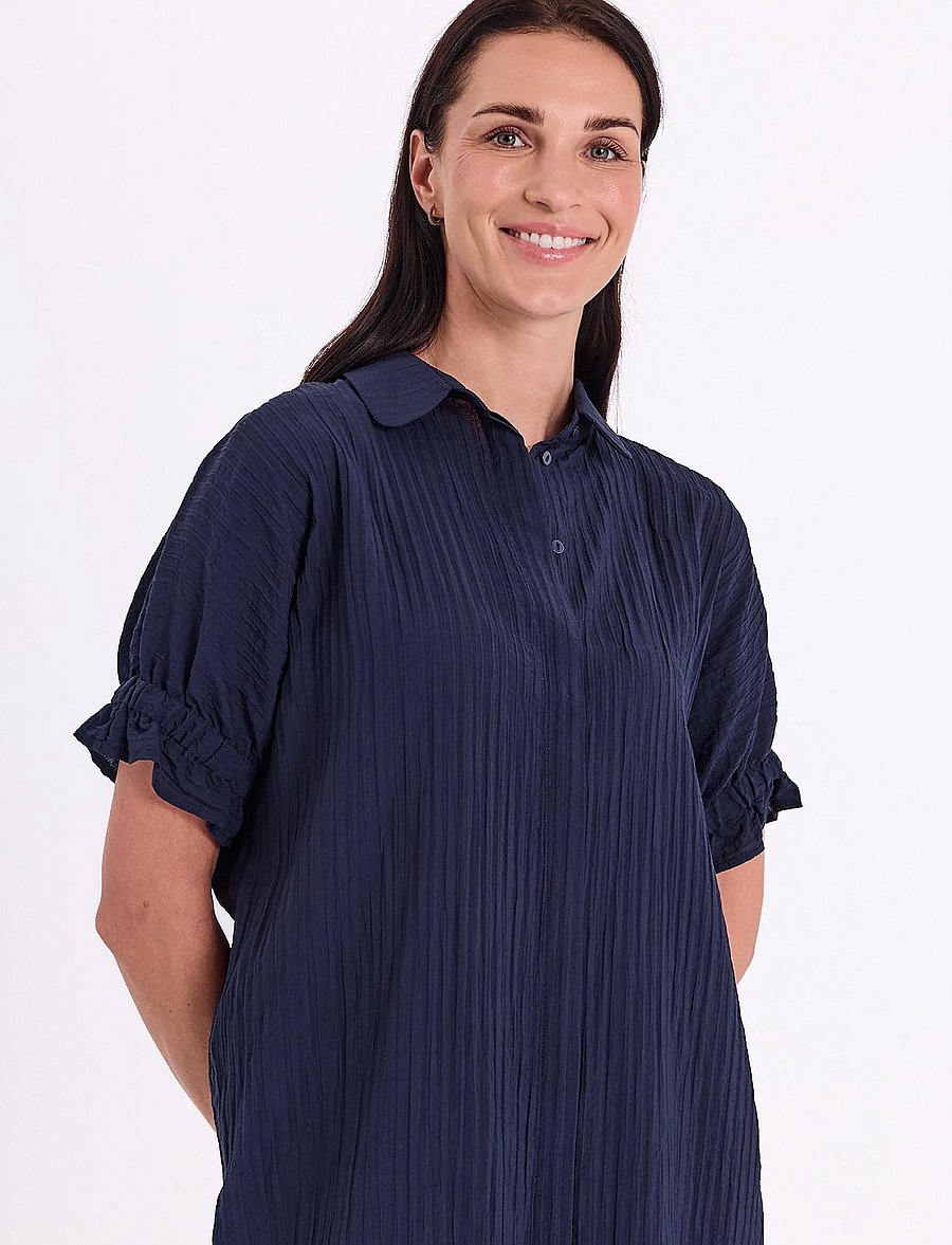 FREE/QUENT - FQESFINNI-DRESS - sommerkleider - navy blazer - 3