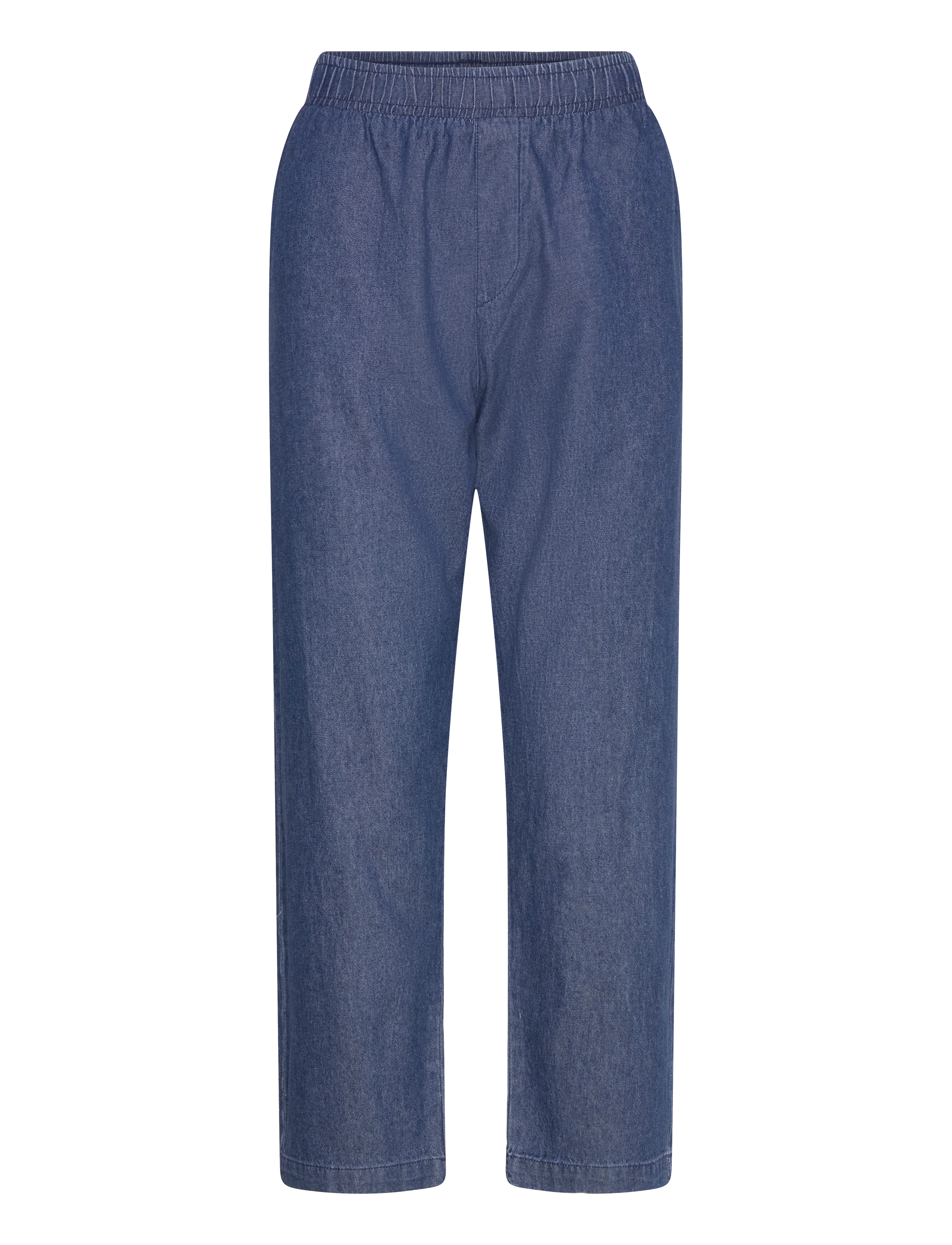 FREE/QUENT FQESRONDA-PANTS - Püksid - DARK BLUE DENIM / blue