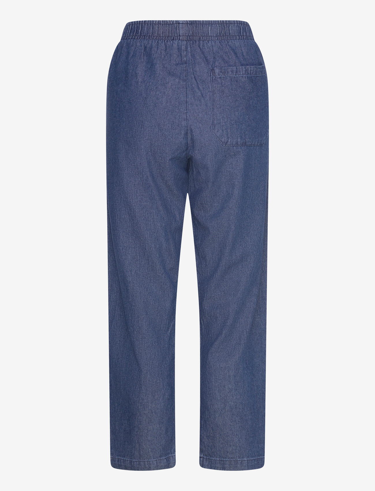 FREE/QUENT - FQESRONDA-PANTS - bukser med lige ben - dark blue denim - 2