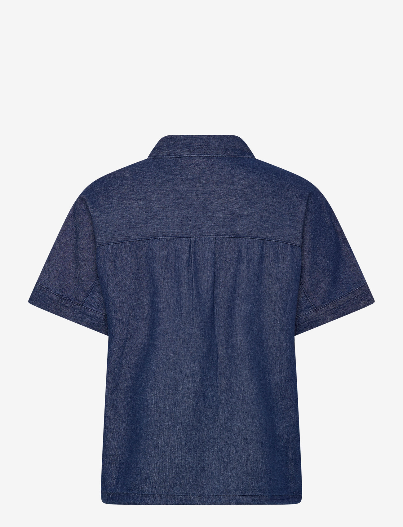 FREE/QUENT - FQESRONDA-SHIRT - denimskjorter - dark blue denim - 2