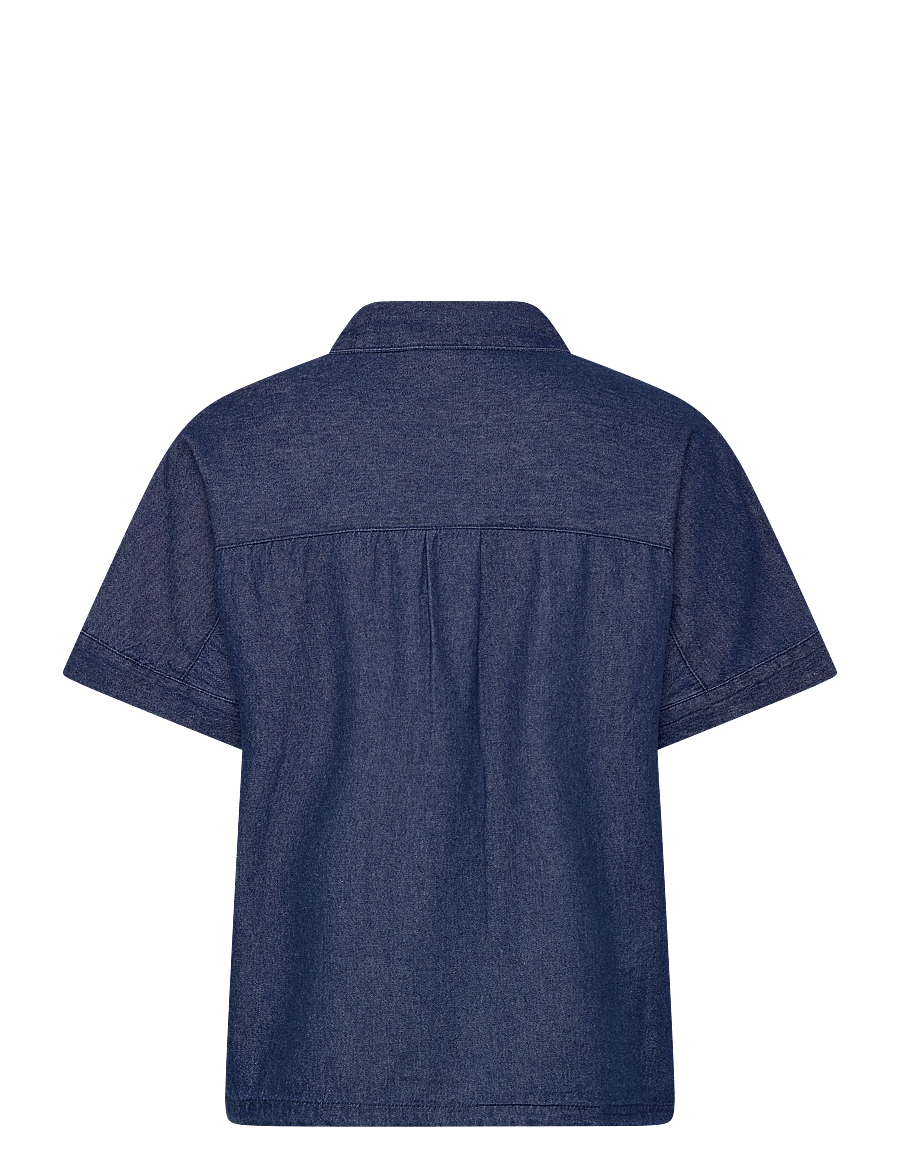 FREE/QUENT - FQESRONDA-SHIRT - jeanshemden - dark blue denim - 2