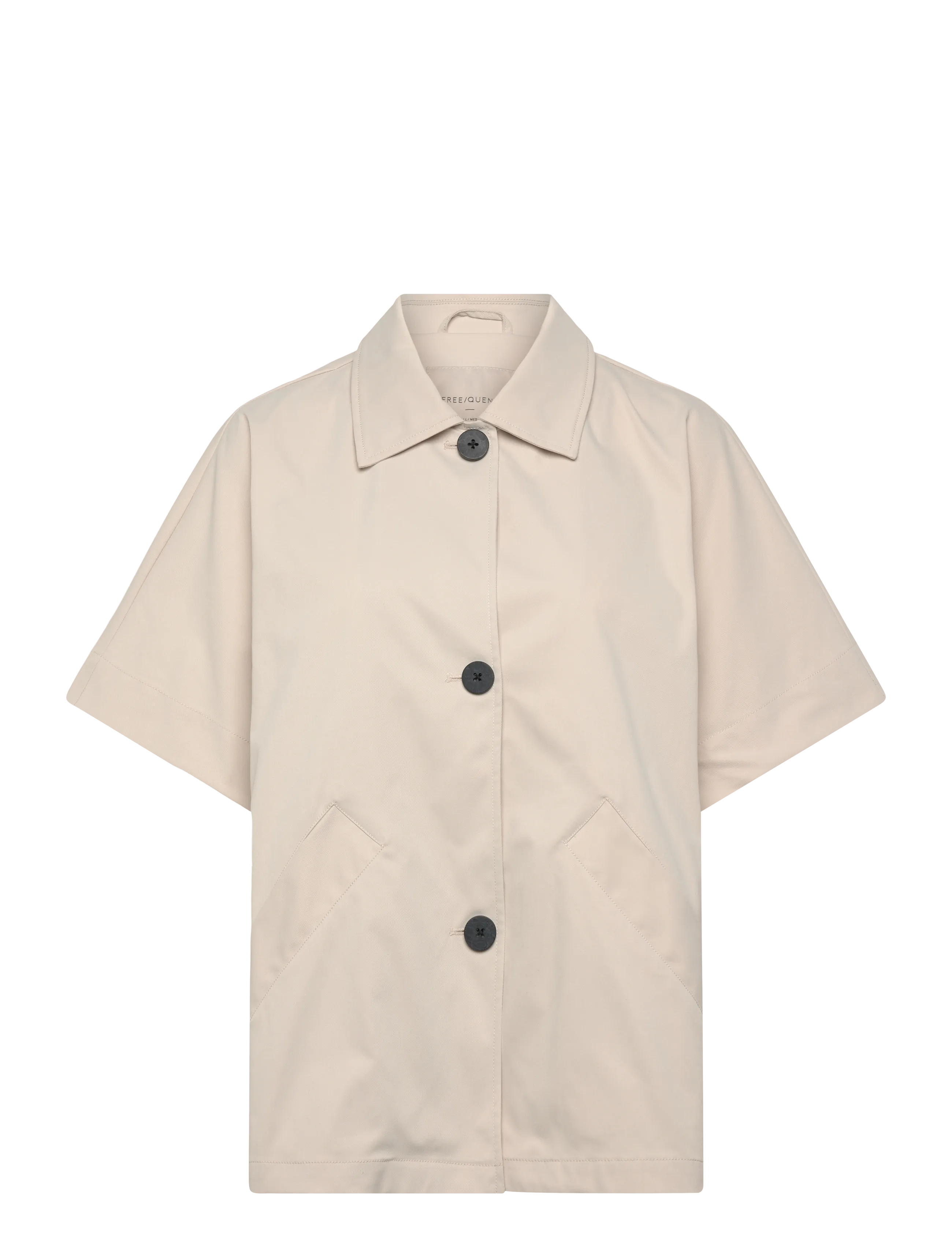 FREE/QUENT FQSAFRAN-CAPE - Jackor & Kappor - MOONBEAM / cream