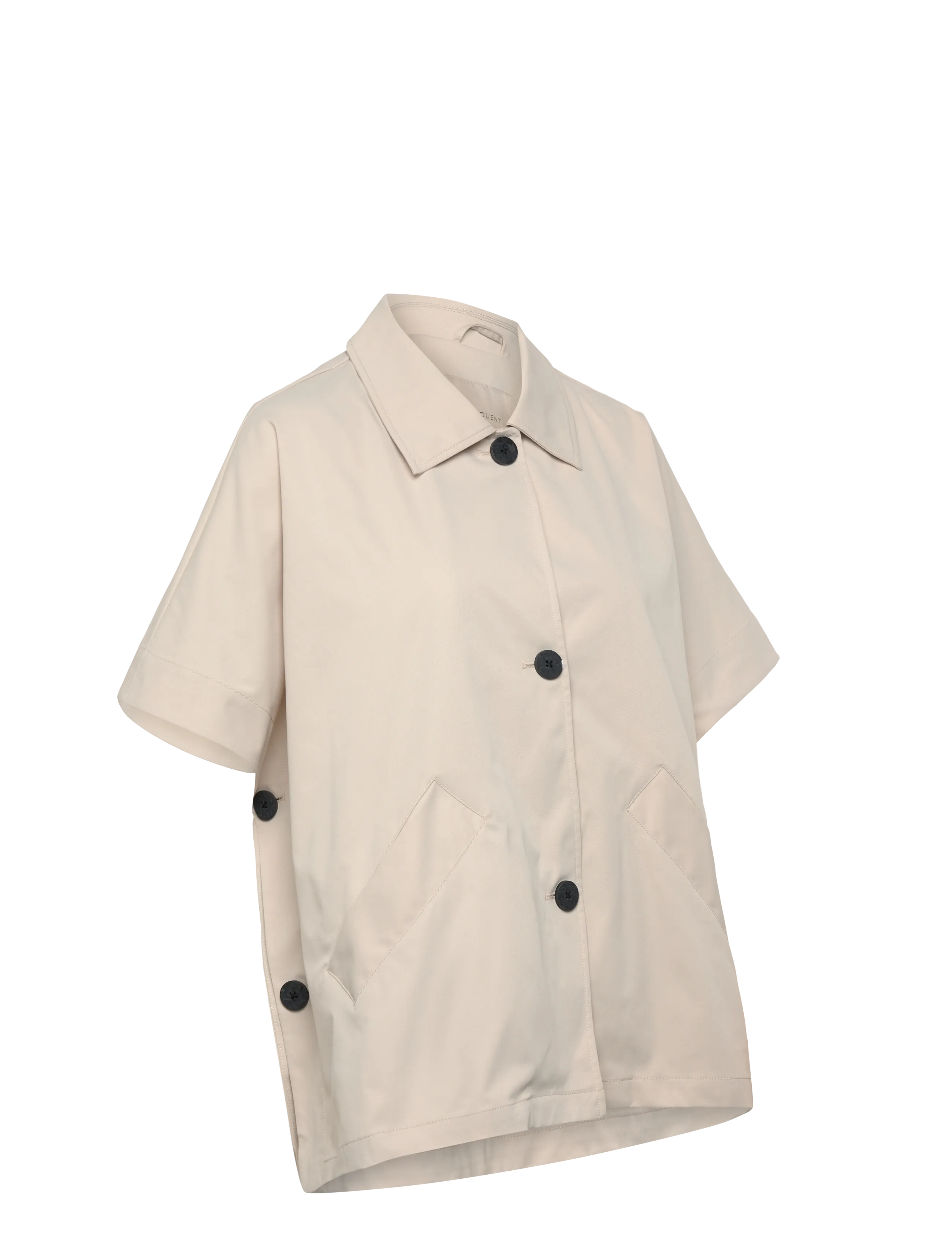 FREE/QUENT - FQSAFRAN-CAPE - outerwear - moonbeam - 3