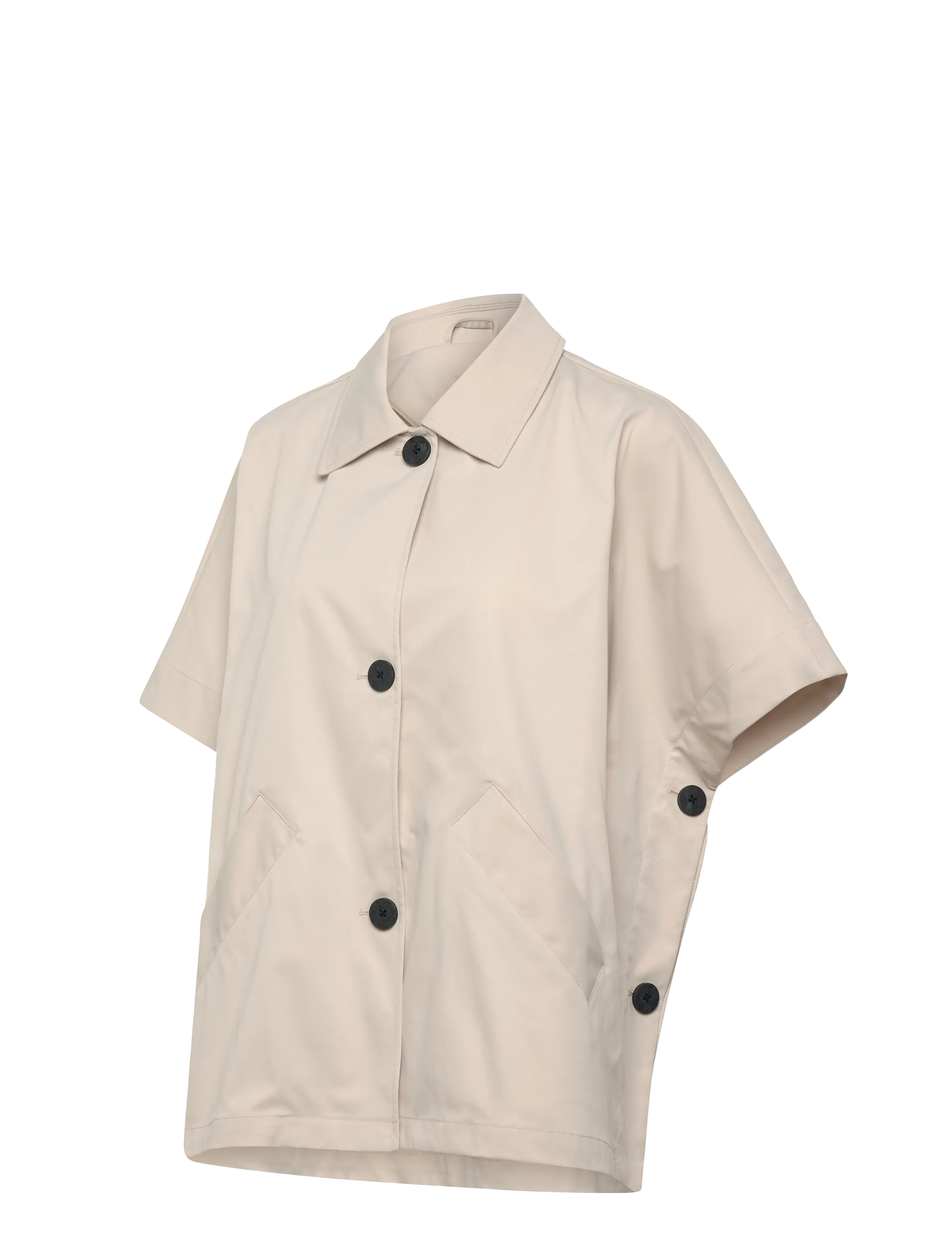FREE/QUENT - FQSAFRAN-CAPE - outerwear - moonbeam - 4