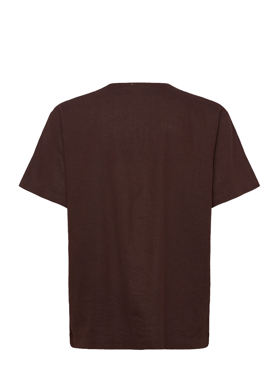 FREE/QUENT - FQLAVA-SHIRT - hørskjorter - coffee bean - 2