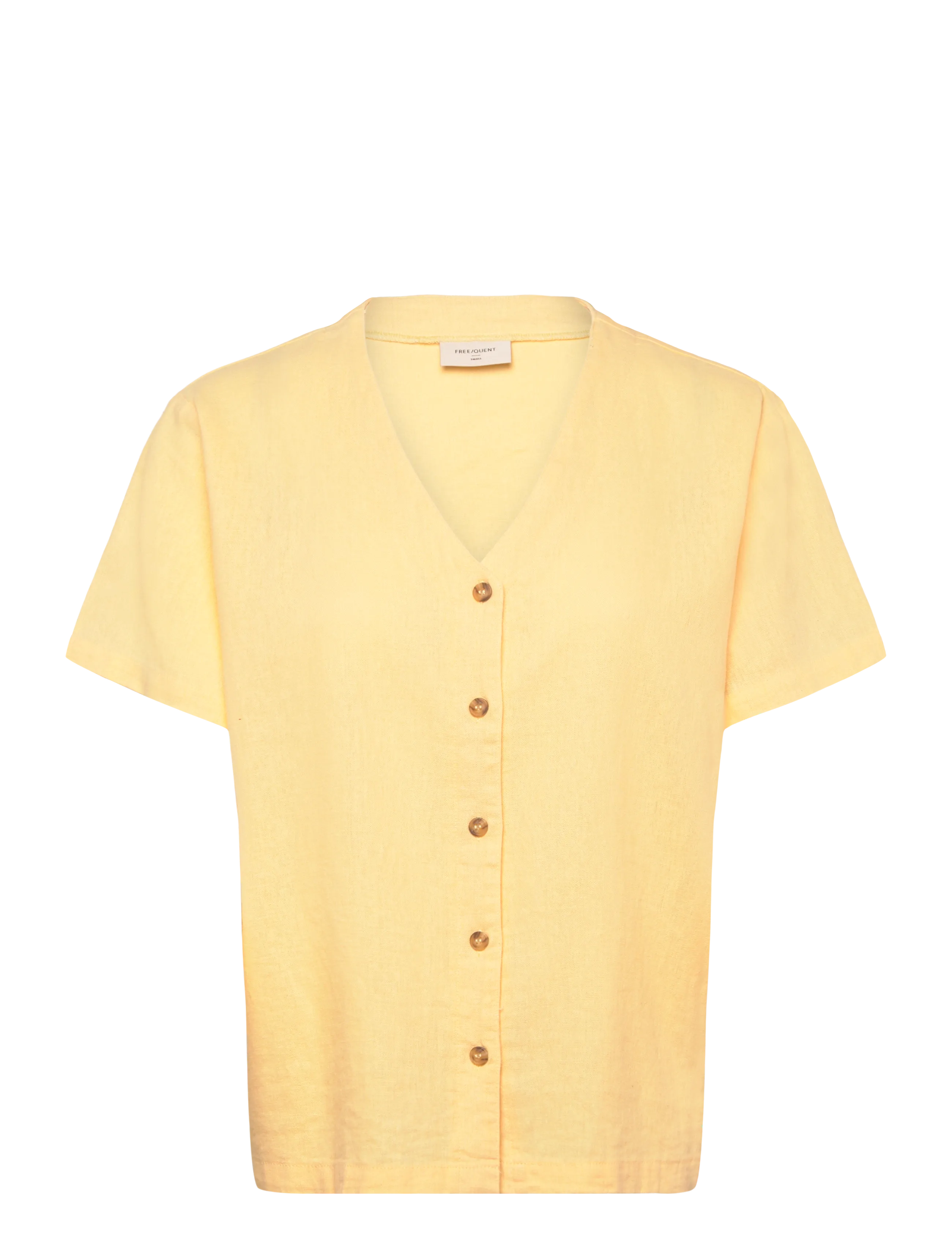 FREE/QUENT FQLAVA-SHIRT - Bluser & Skjorter - GOLDEN HAZE / yellow