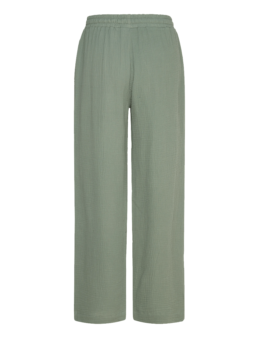 FREE/QUENT - FQESMINGO-PANTS - hosen mit weitem bein - dark forest - 1
