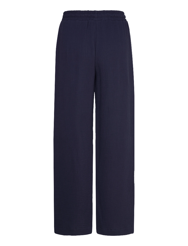 FREE/QUENT - FQESMINGO-PANTS - bukser med brede ben - navy blazer - 2