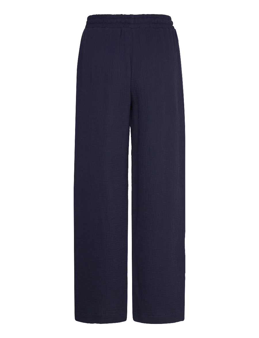 FREE/QUENT - FQESMINGO-PANTS - bikses ar platām starām - navy blazer - 2