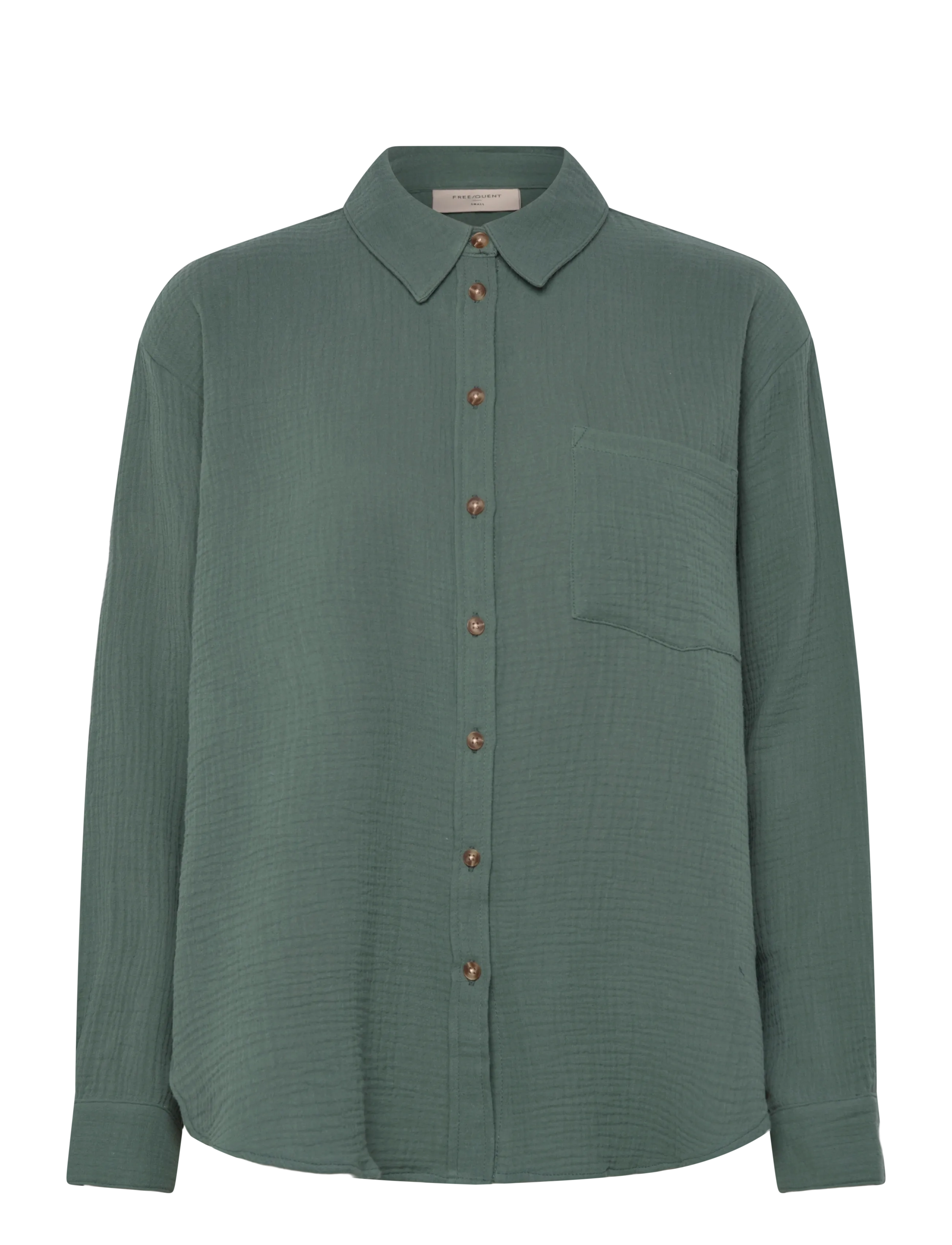 FREE/QUENT FQESMINGO-SHIRT - Inspiration - DARK FOREST / green