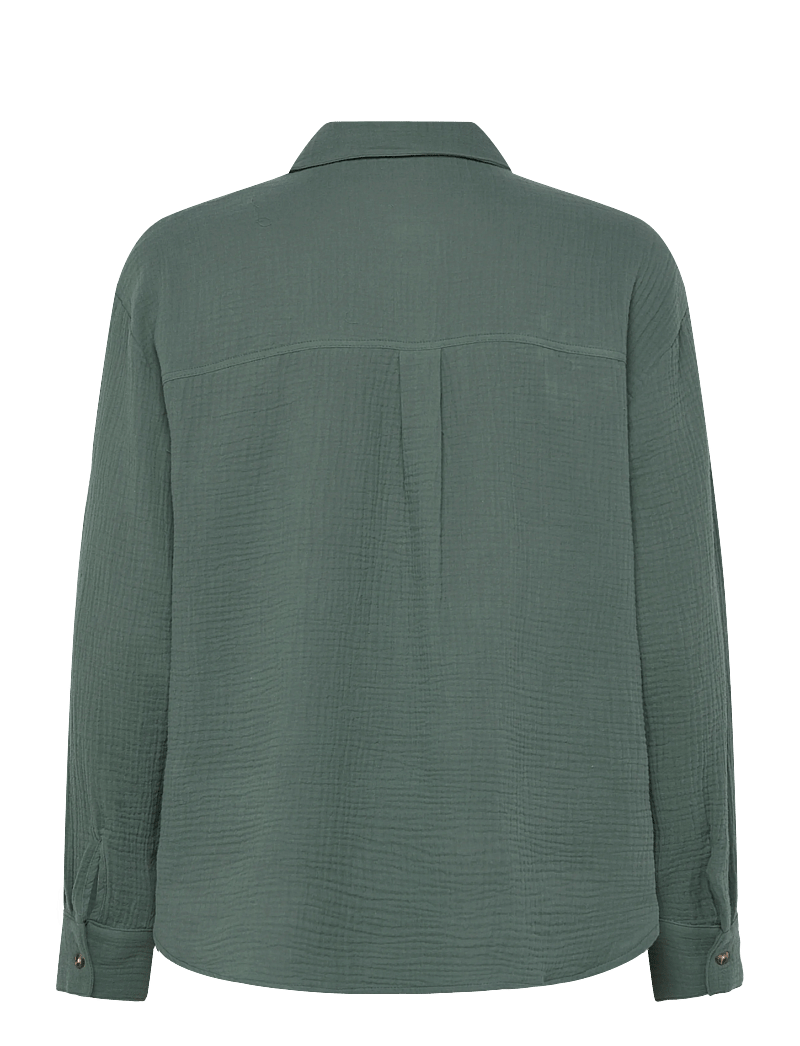 FREE/QUENT - FQESMINGO-SHIRT - langærmede skjorter - dark forest - 1