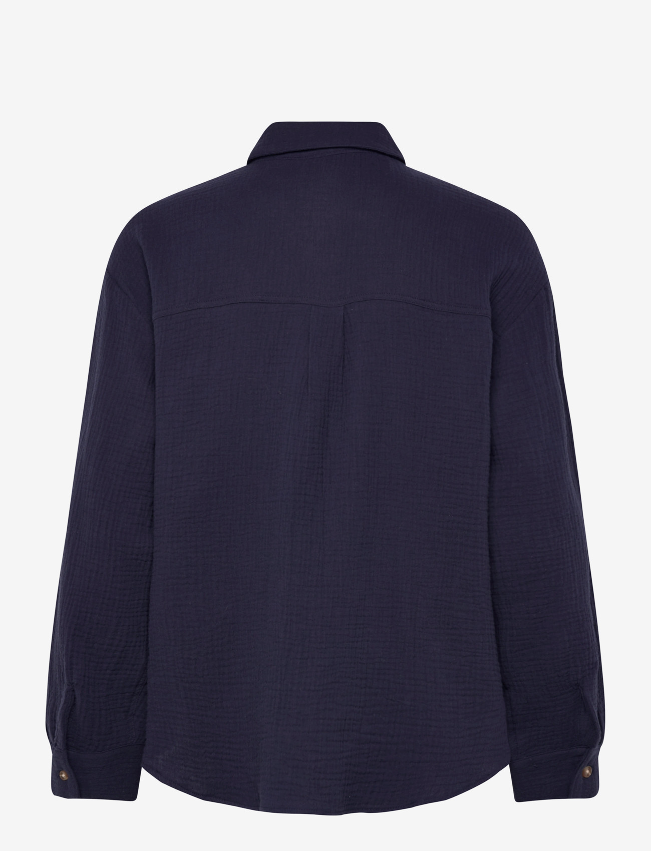 FREE/QUENT - FQESMINGO-SHIRT - pikkade varrukatega särgid - navy blazer - 2