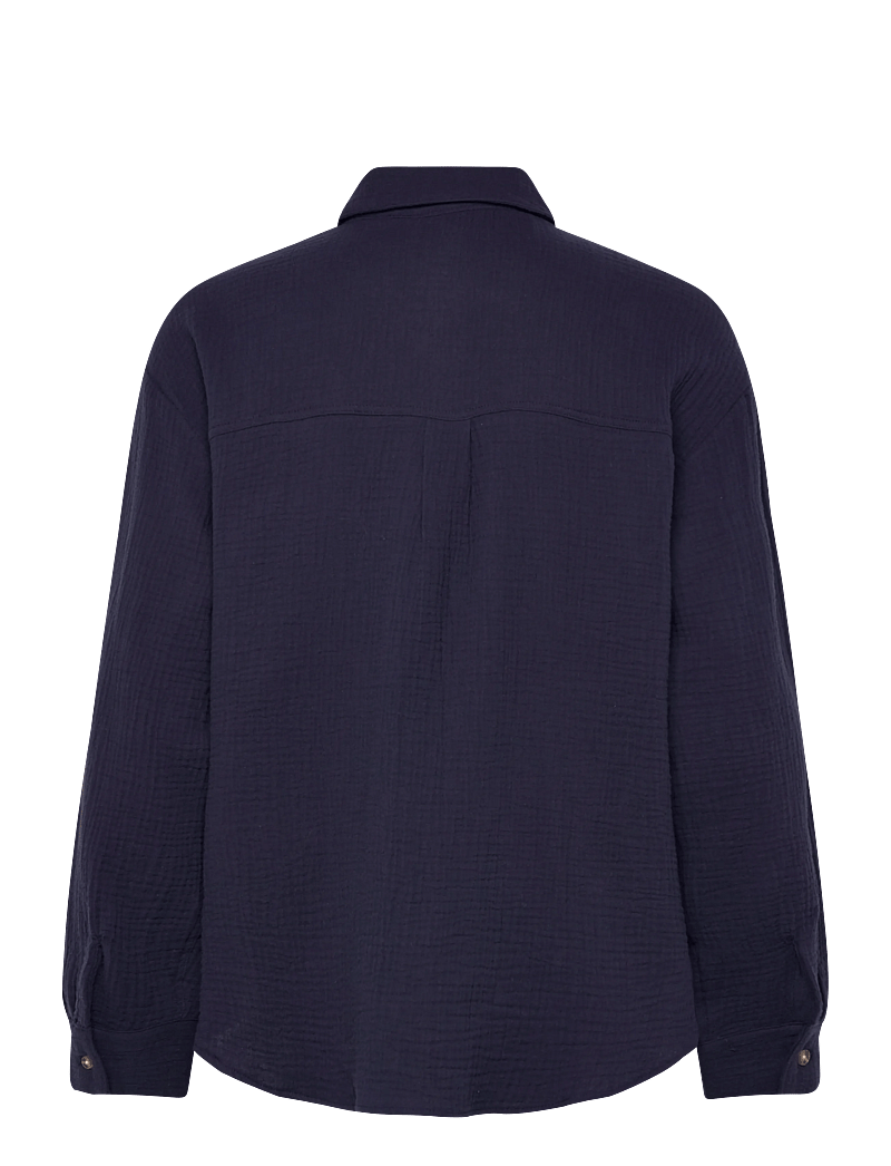 FREE/QUENT - FQESMINGO-SHIRT - pikkade varrukatega särgid - navy blazer - 2